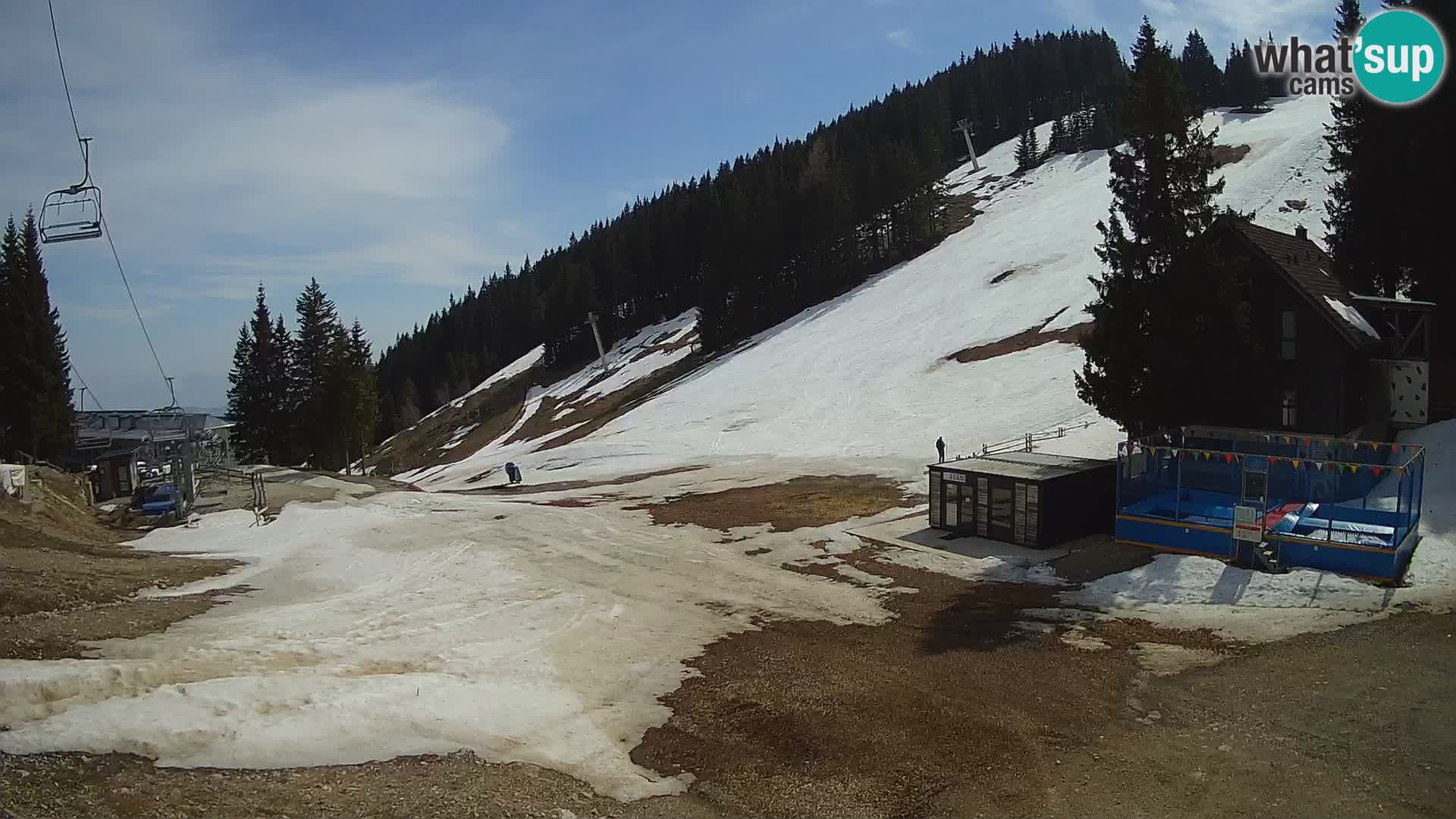 GOLTE stazione sciistica webcam – vista Medvedjak – Slovenia