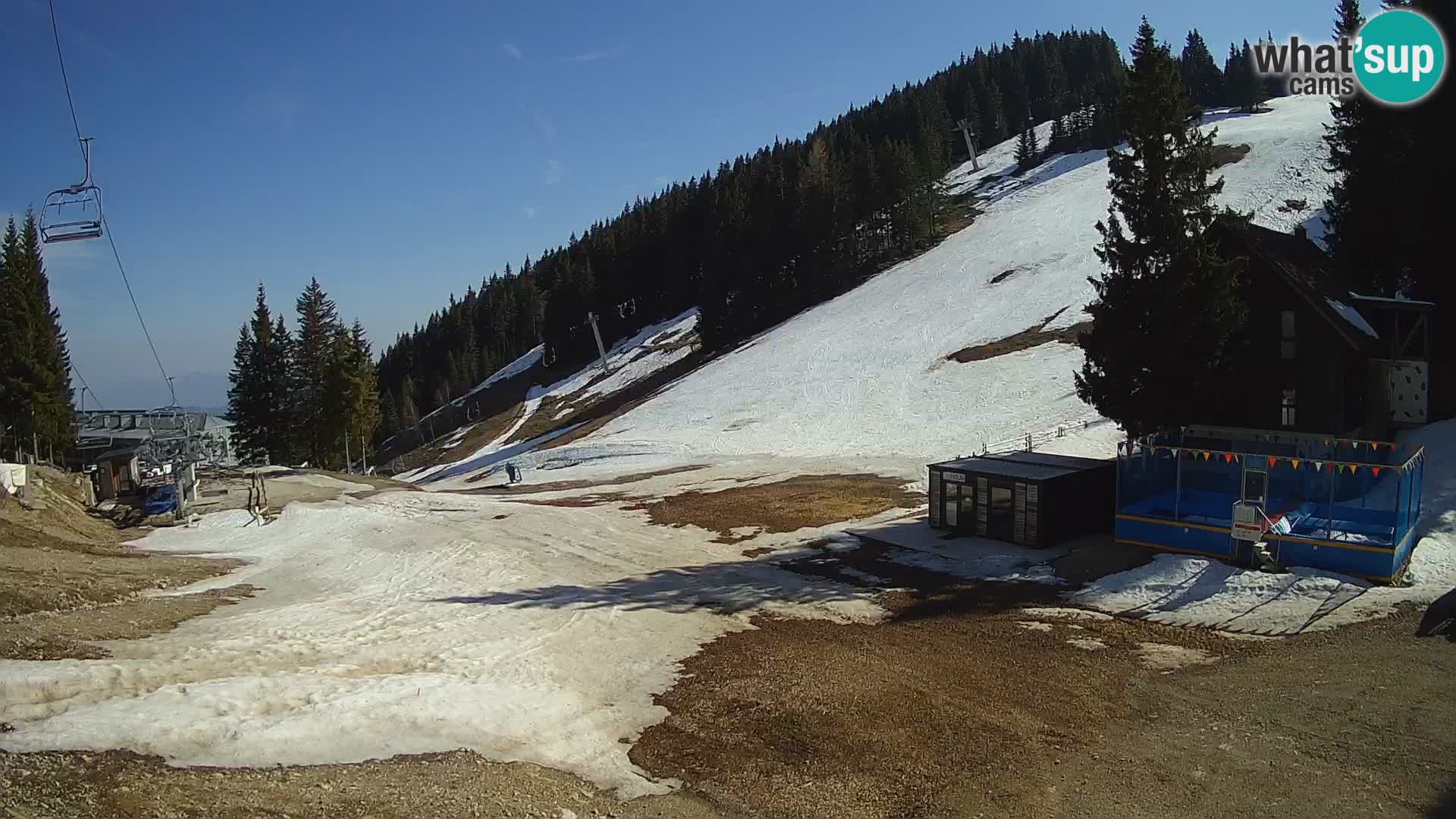 GOLTE stazione sciistica webcam – vista Medvedjak – Slovenia