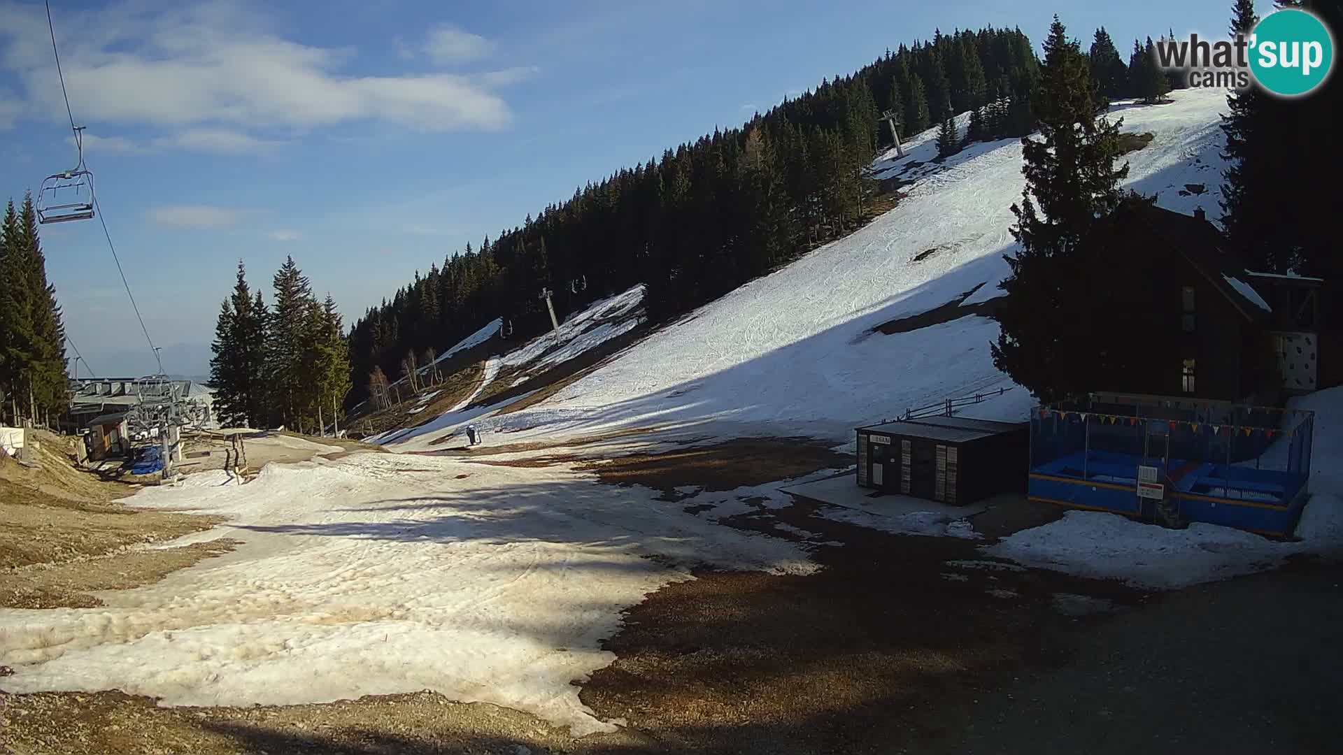 GOLTE stazione sciistica webcam – vista Medvedjak – Slovenia