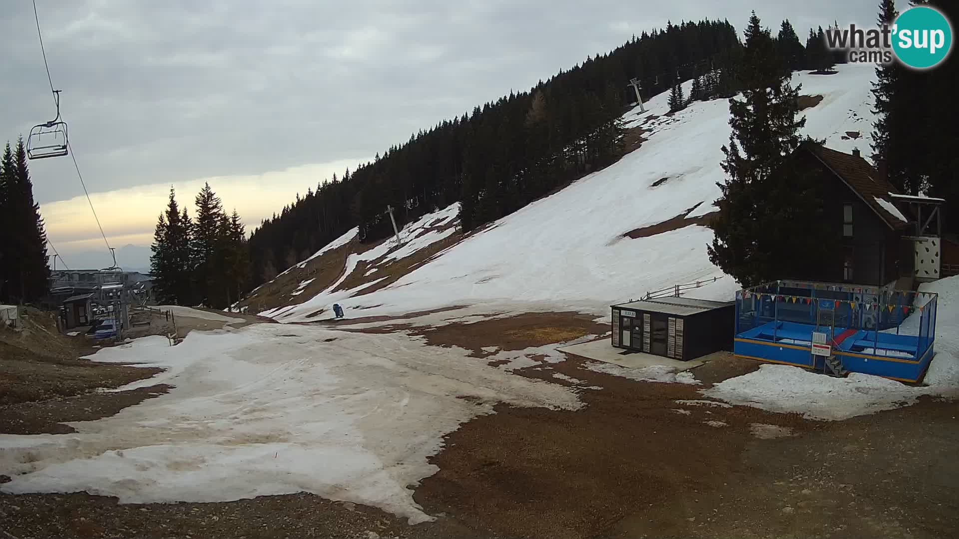 GOLTE stazione sciistica webcam – vista Medvedjak – Slovenia