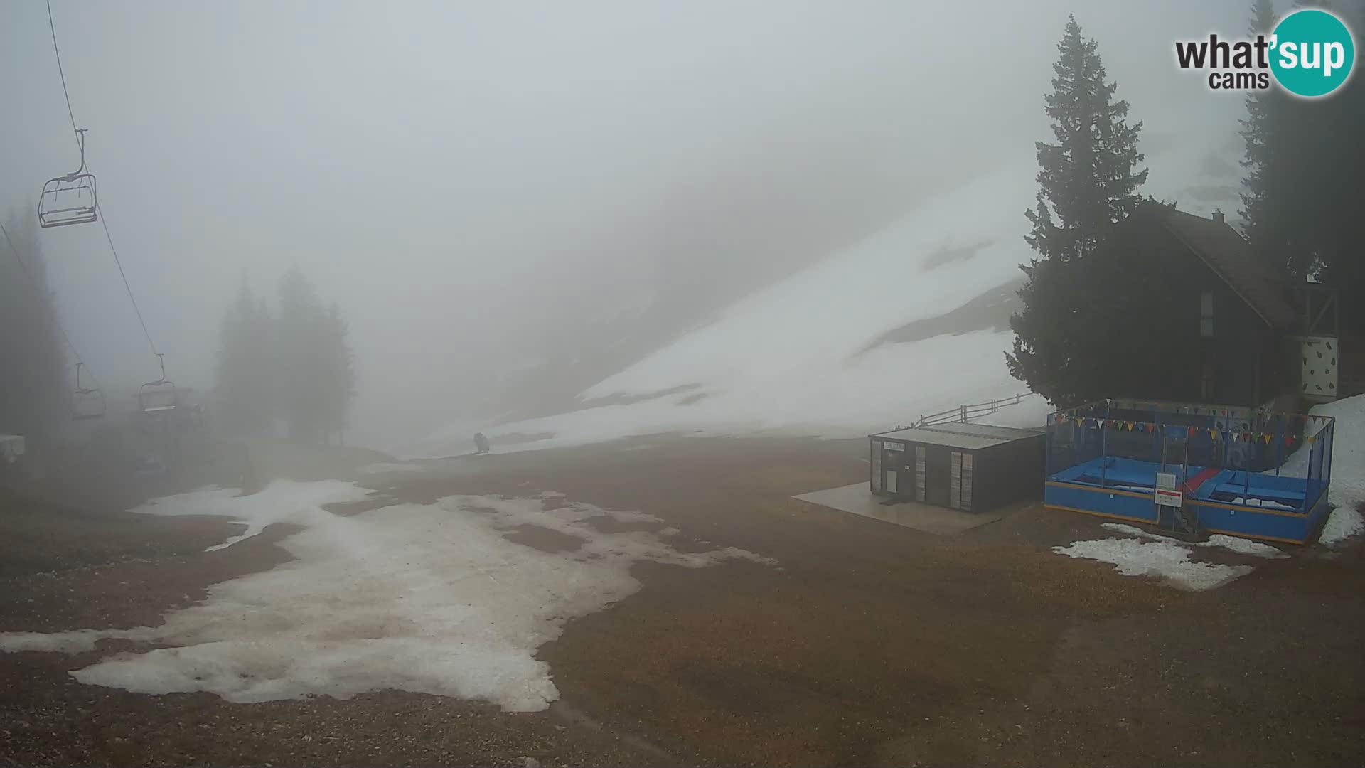 GOLTE skijalište web kamera – pogled na Medvedjak – Slovenija