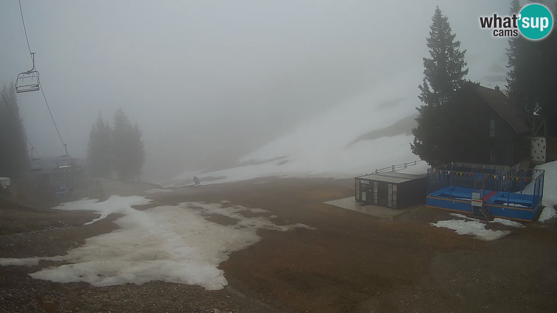 GOLTE skijalište web kamera – pogled na Medvedjak – Slovenija