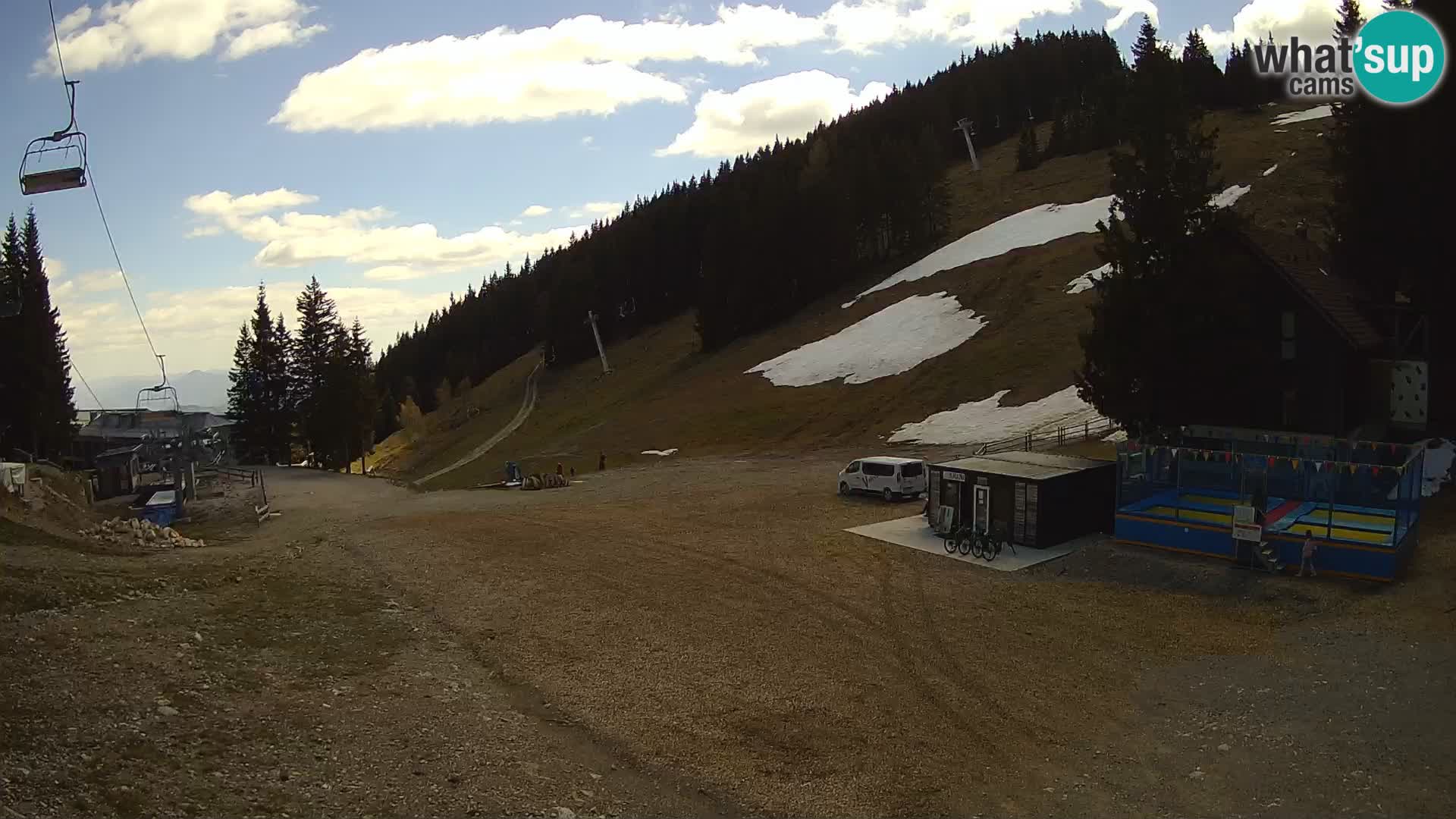 GOLTE Skigebiet webcam – Schöne Aussicht auf Medvedjak – Slowenien