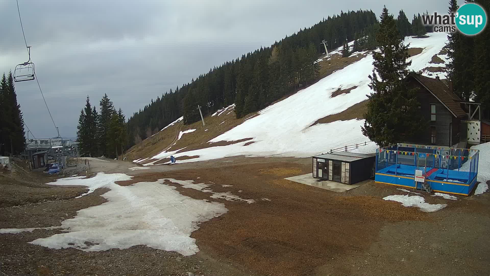 GOLTE stazione sciistica webcam – vista Medvedjak – Slovenia