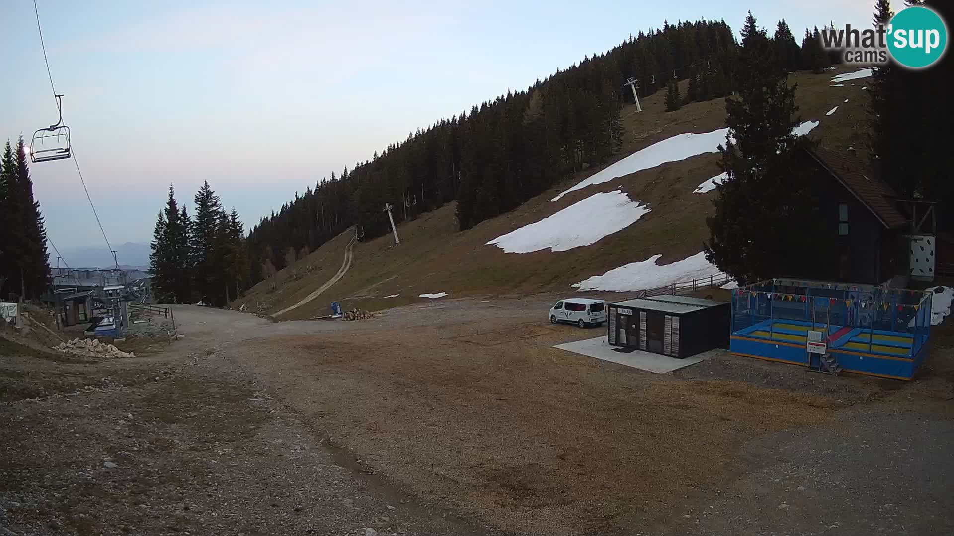 GOLTE stazione sciistica webcam – vista Medvedjak – Slovenia