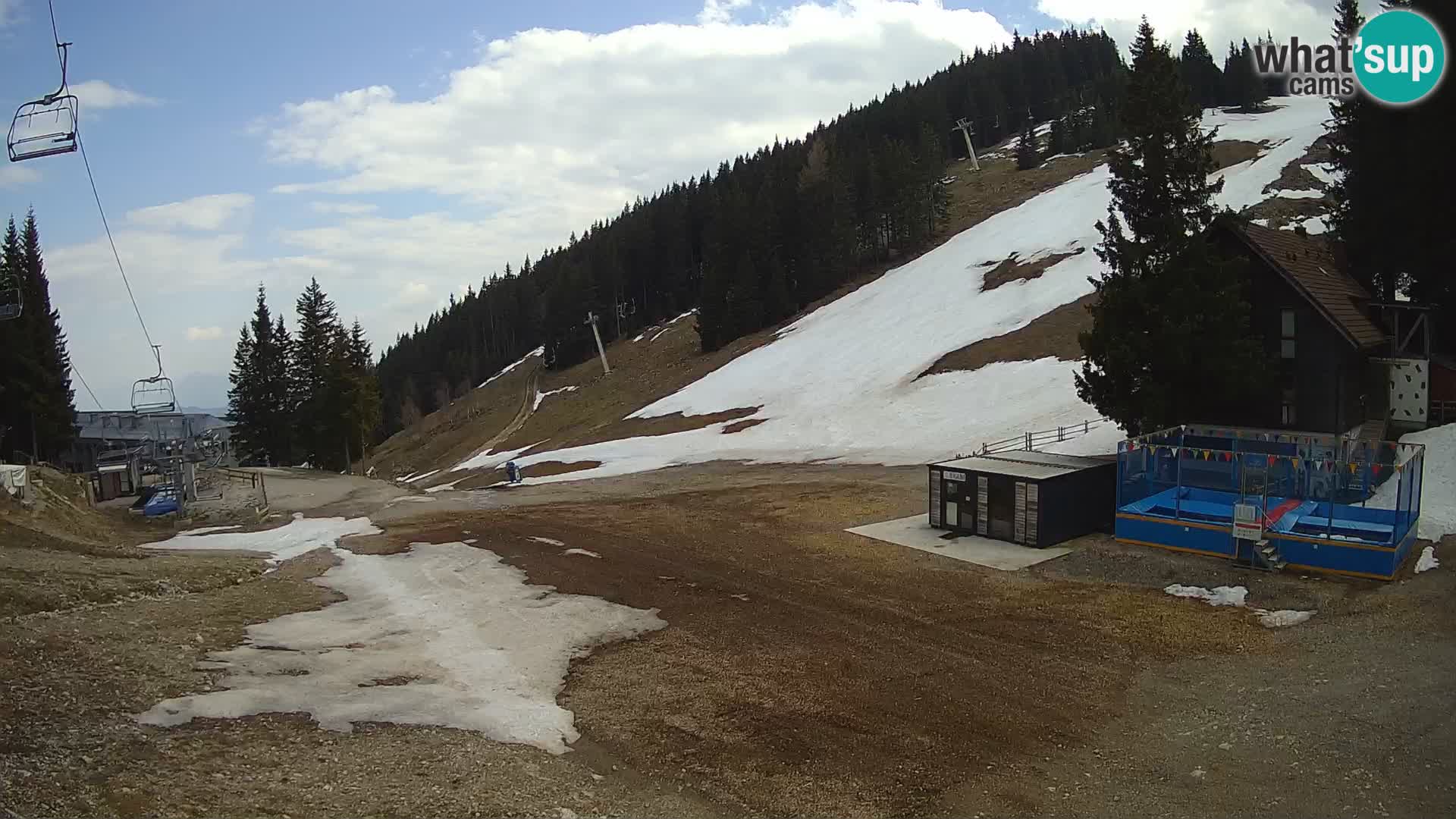 GOLTE stazione sciistica webcam – vista Medvedjak – Slovenia