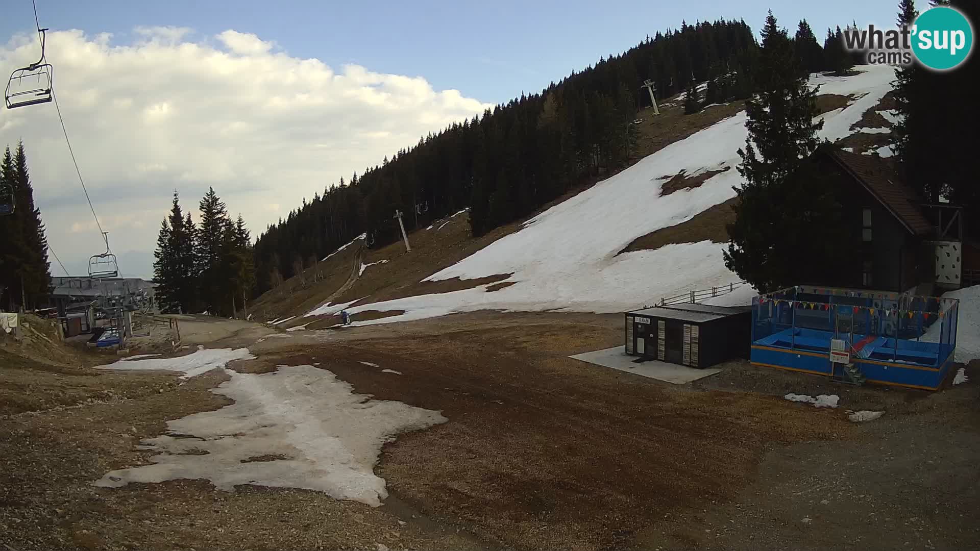 GOLTE stazione sciistica webcam – vista Medvedjak – Slovenia