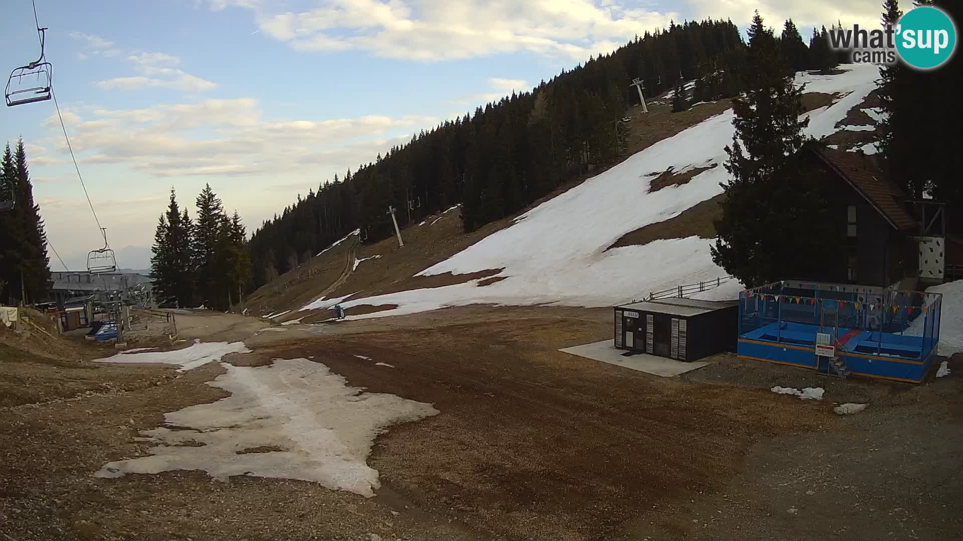 GOLTE Skigebiet webcam – Schöne Aussicht auf Medvedjak – Slowenien