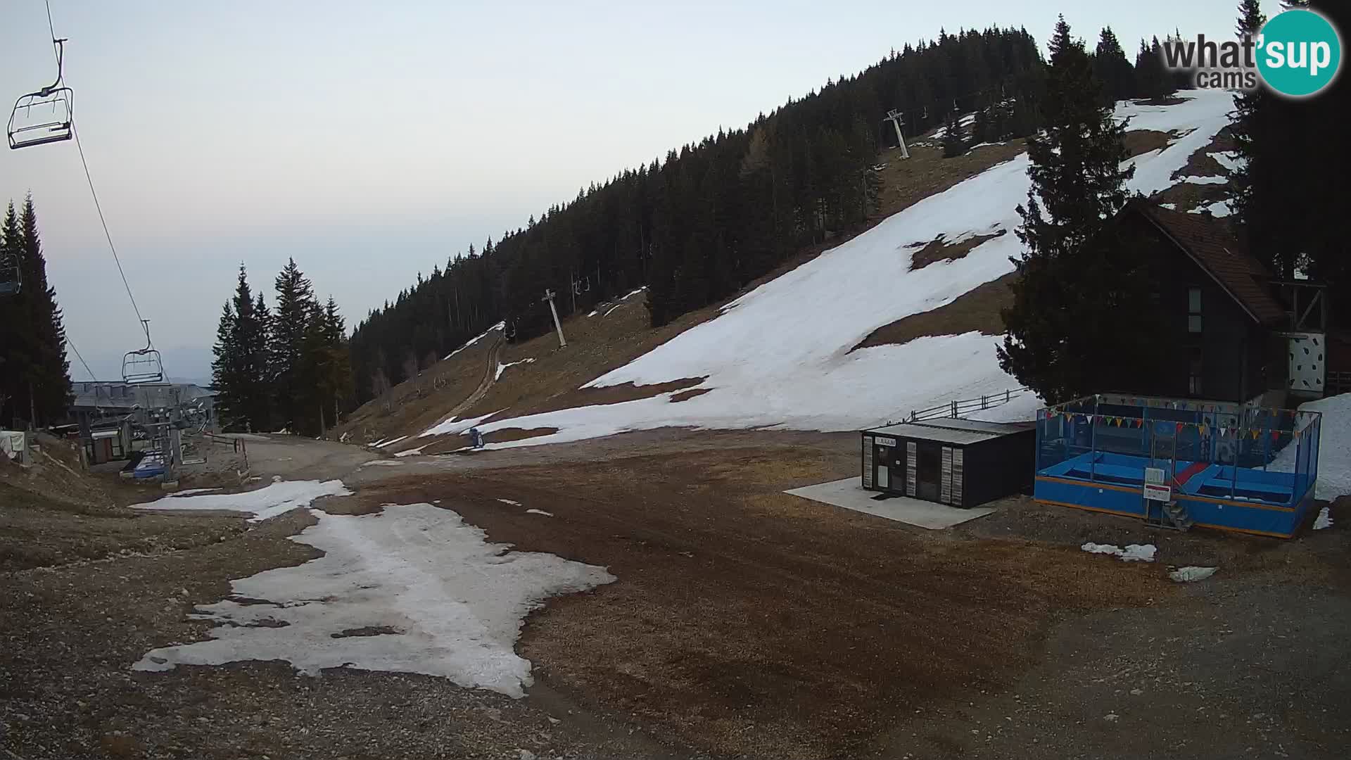 GOLTE Skigebiet webcam – Schöne Aussicht auf Medvedjak – Slowenien