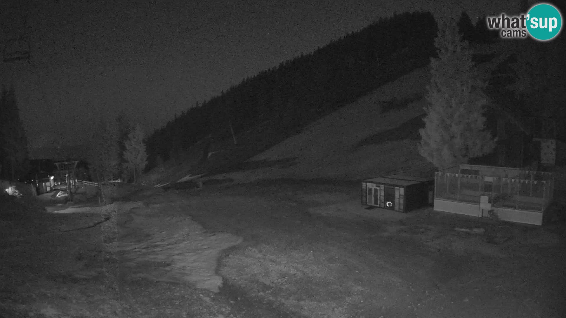 Cámara web en vivo de la estación de esquí GOLTE – vista a Medvedjak – Eslovenia