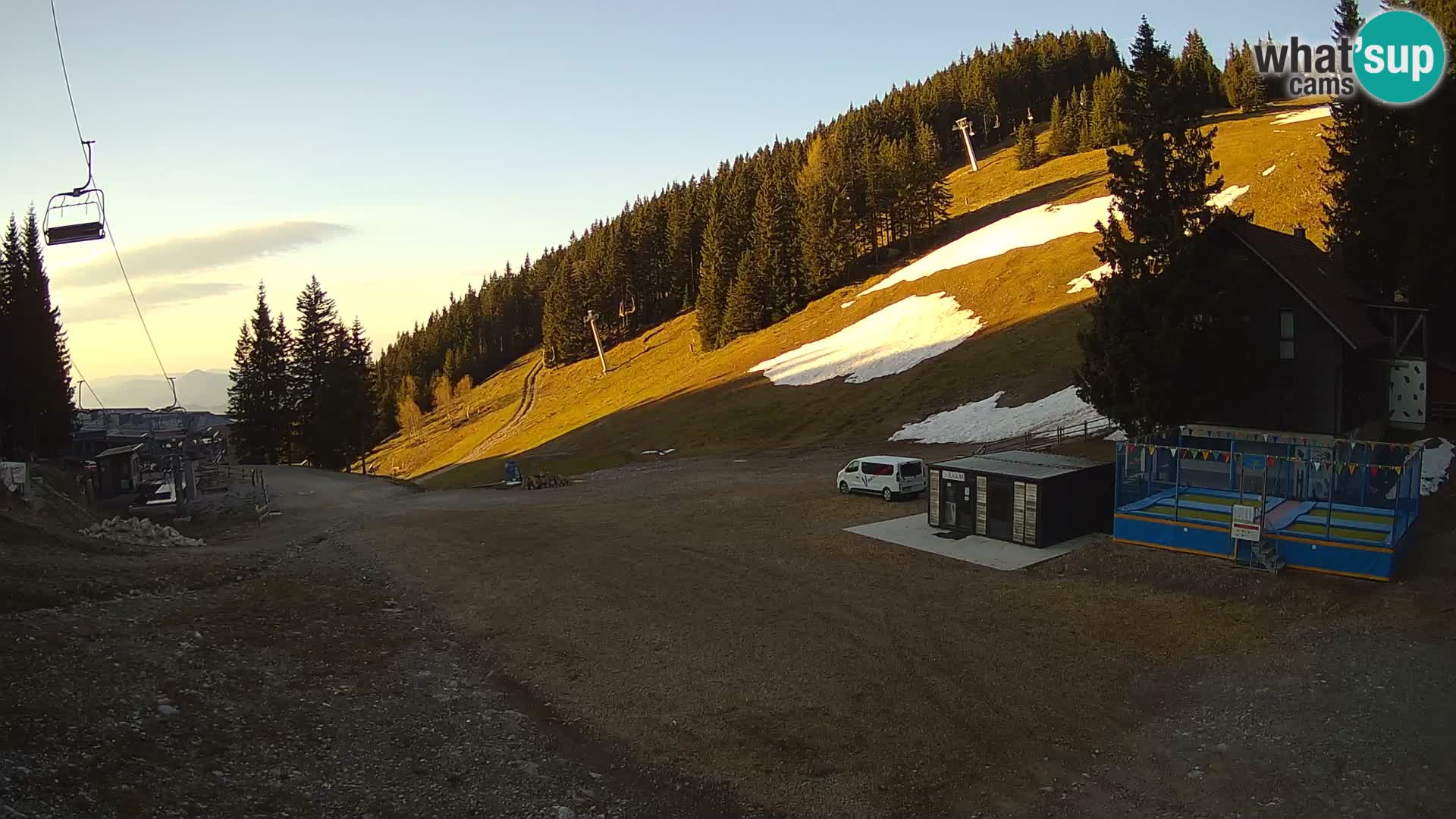 GOLTE Skigebiet webcam – Schöne Aussicht auf Medvedjak – Slowenien