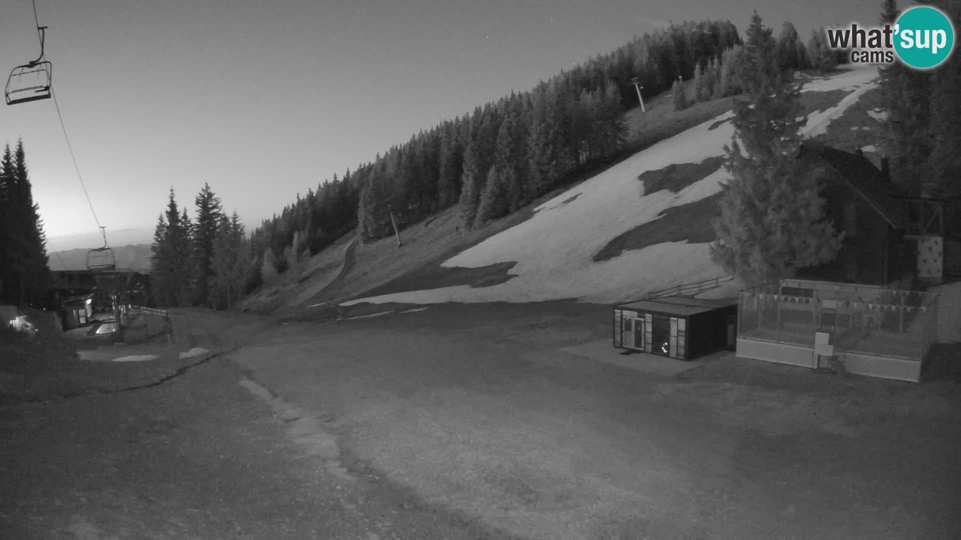 GOLTE skijalište web kamera – pogled na Medvedjak – Slovenija