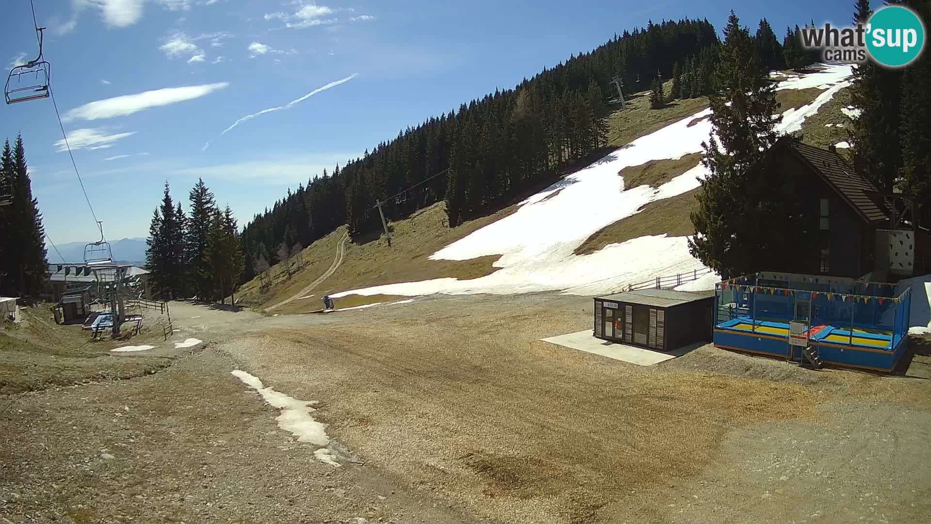 GOLTE stazione sciistica webcam – vista Medvedjak – Slovenia