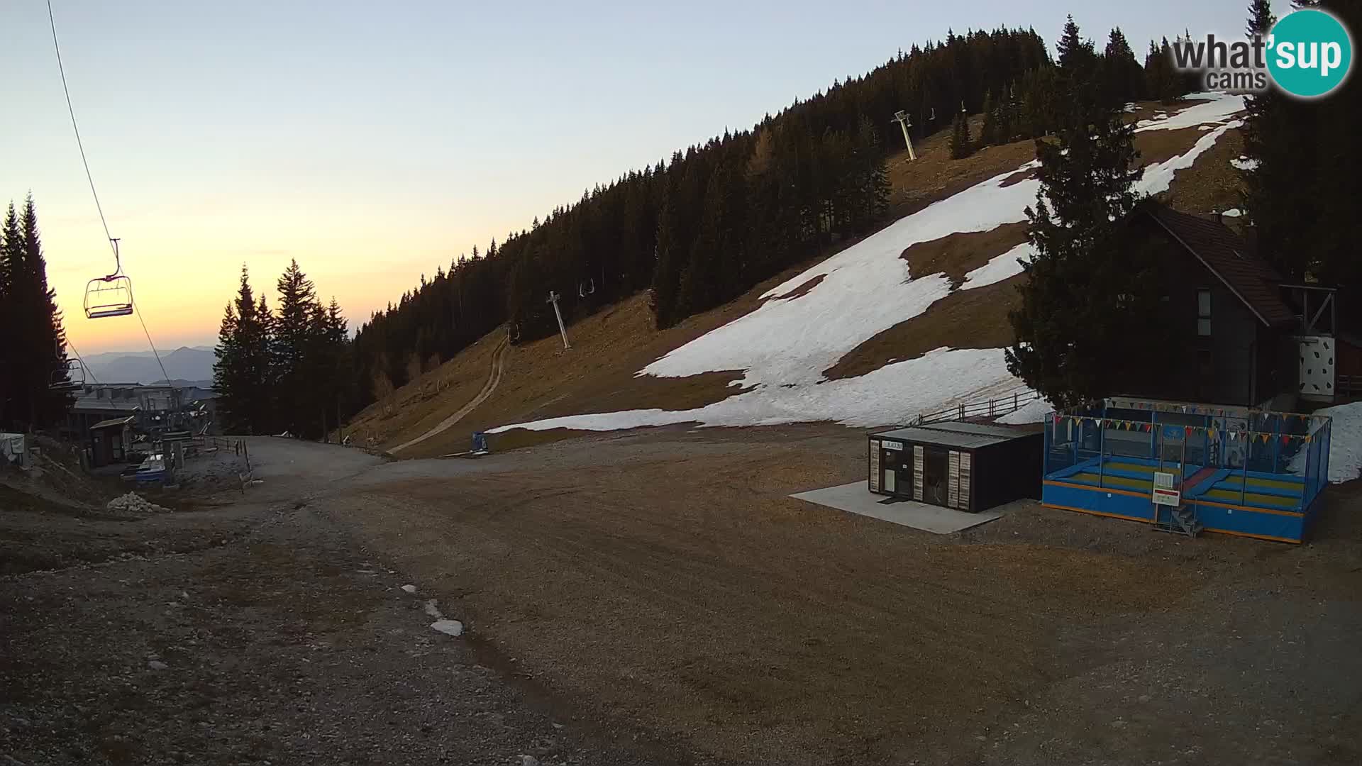 GOLTE Skigebiet webcam – Schöne Aussicht auf Medvedjak – Slowenien
