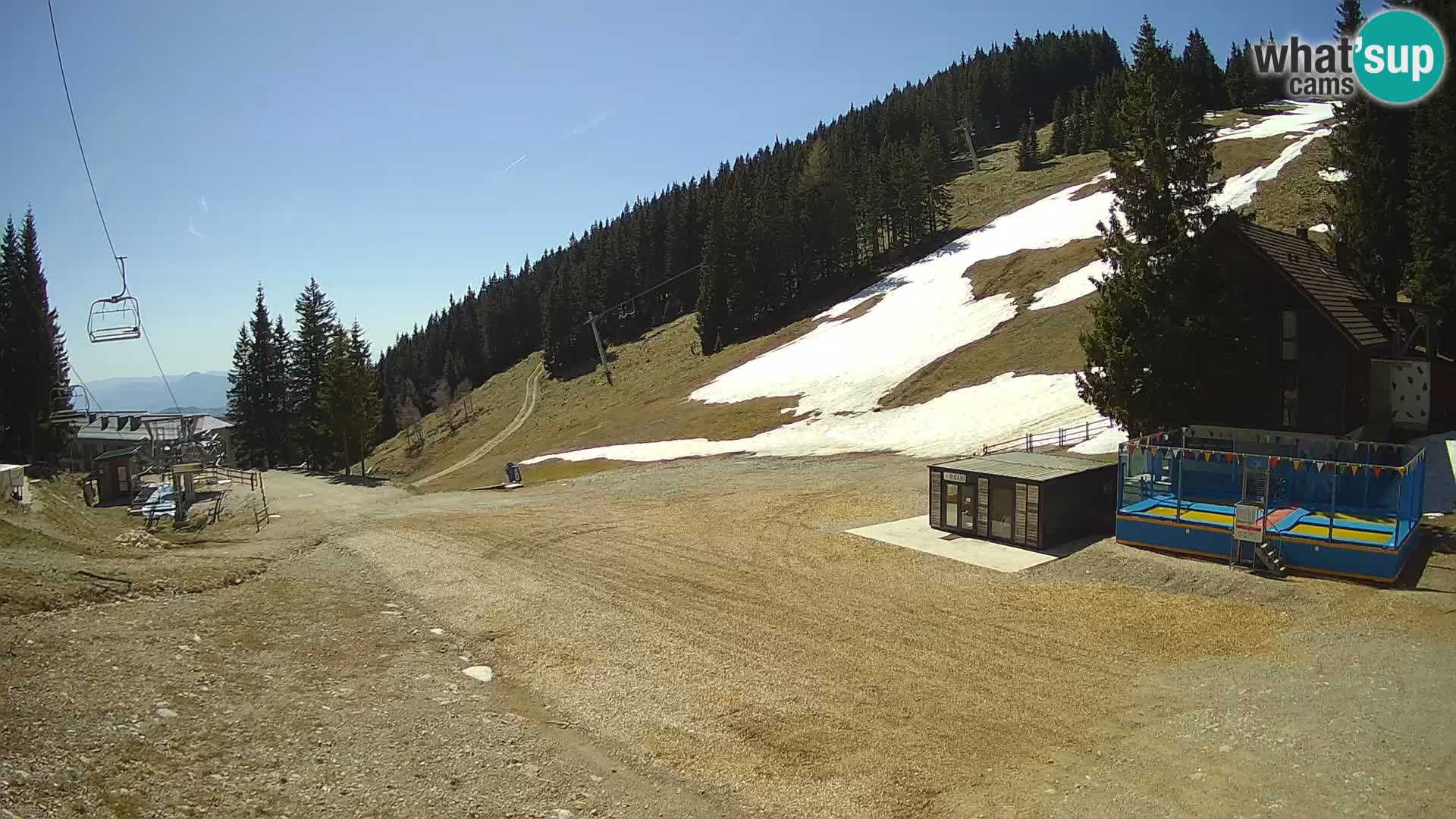 GOLTE Skigebiet webcam – Schöne Aussicht auf Medvedjak – Slowenien