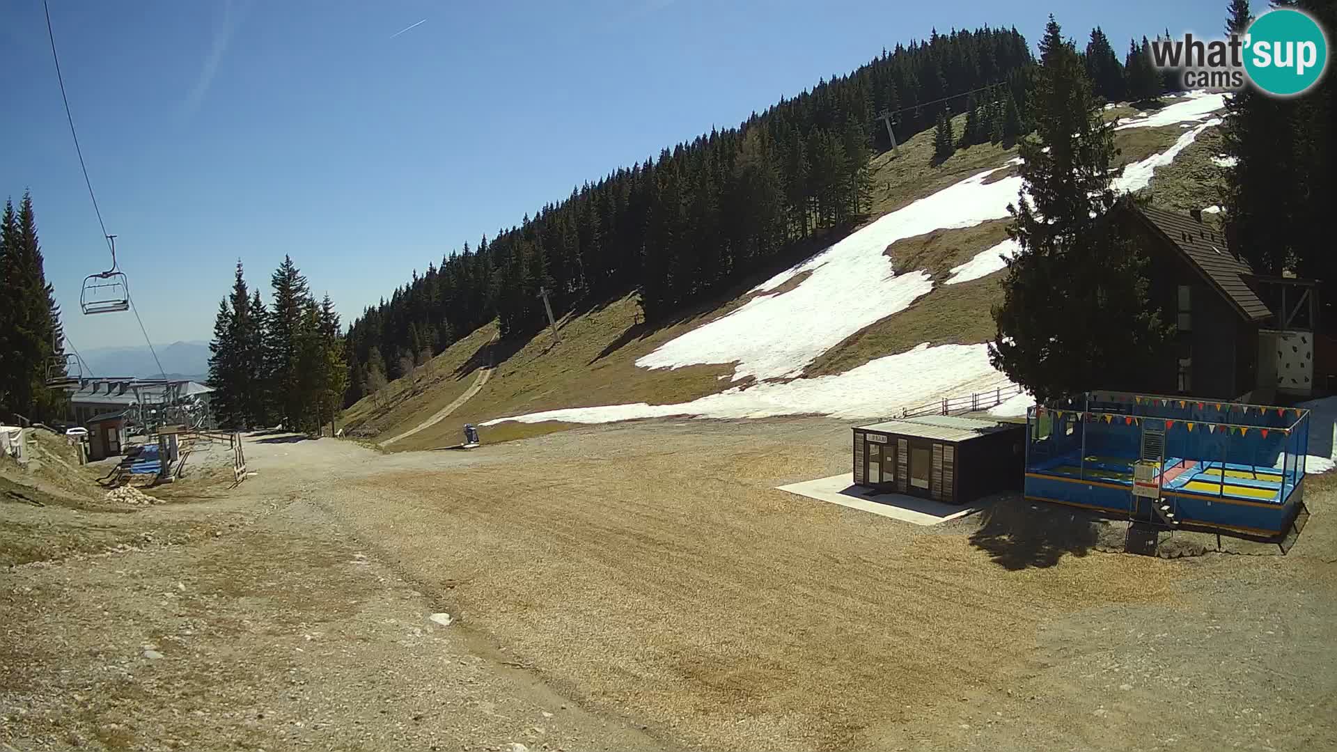 GOLTE Skigebiet webcam – Schöne Aussicht auf Medvedjak – Slowenien