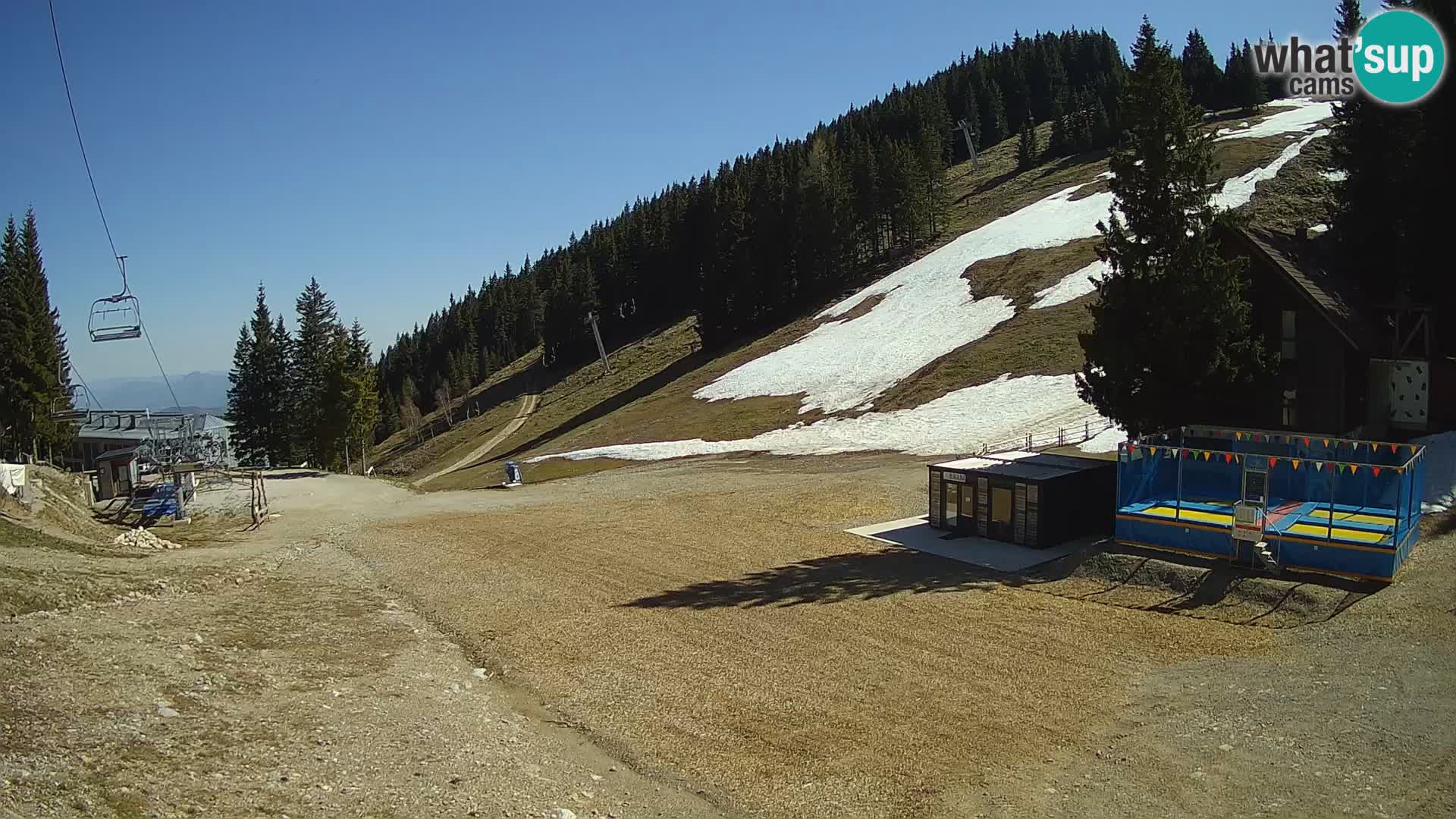 GOLTE Skigebiet webcam – Schöne Aussicht auf Medvedjak – Slowenien