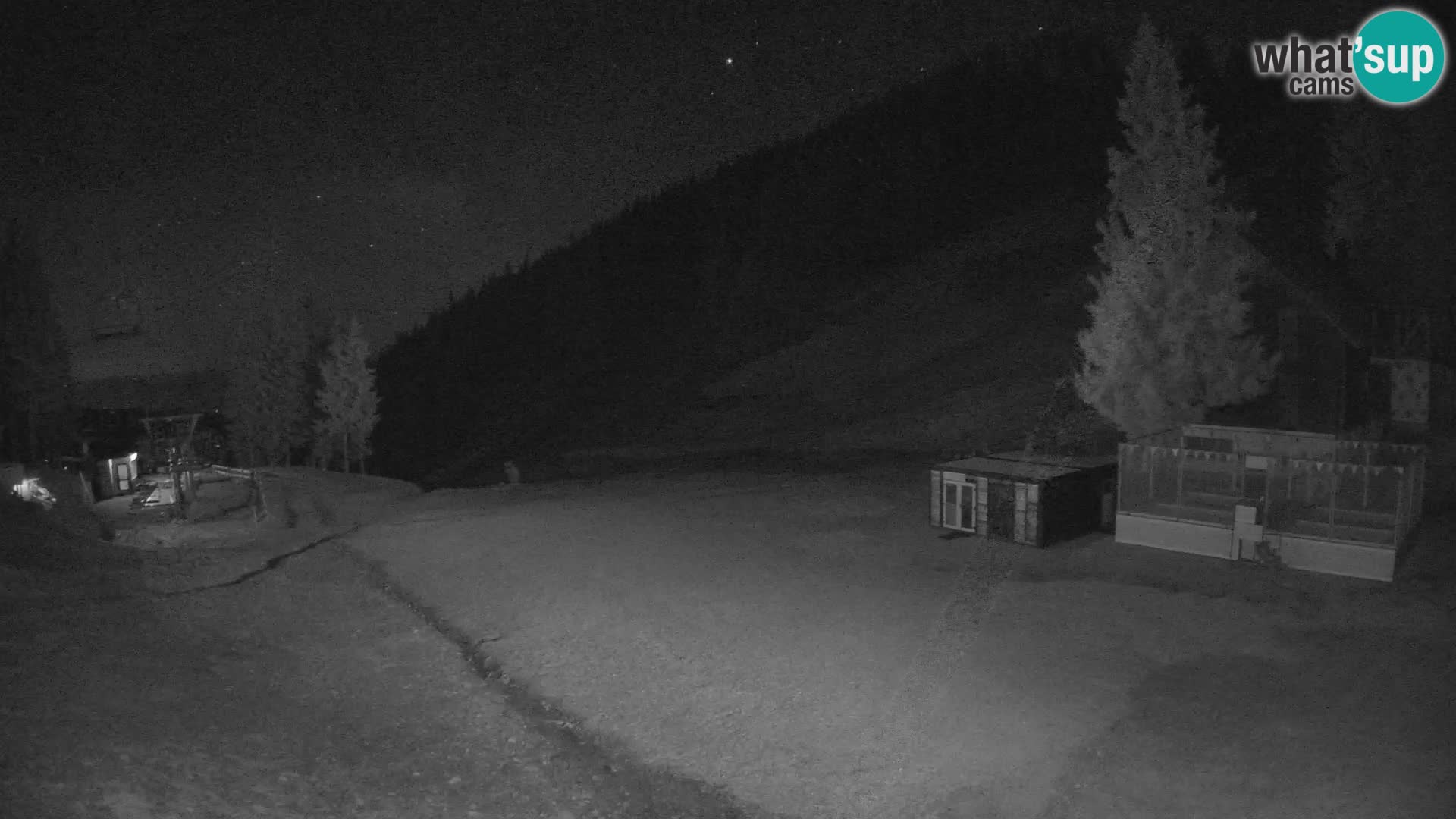 Cámara web en vivo de la estación de esquí GOLTE – vista a Medvedjak – Eslovenia