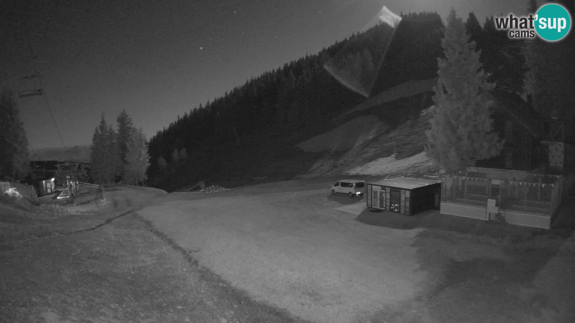 GOLTE skijalište web kamera – pogled na Medvedjak – Slovenija