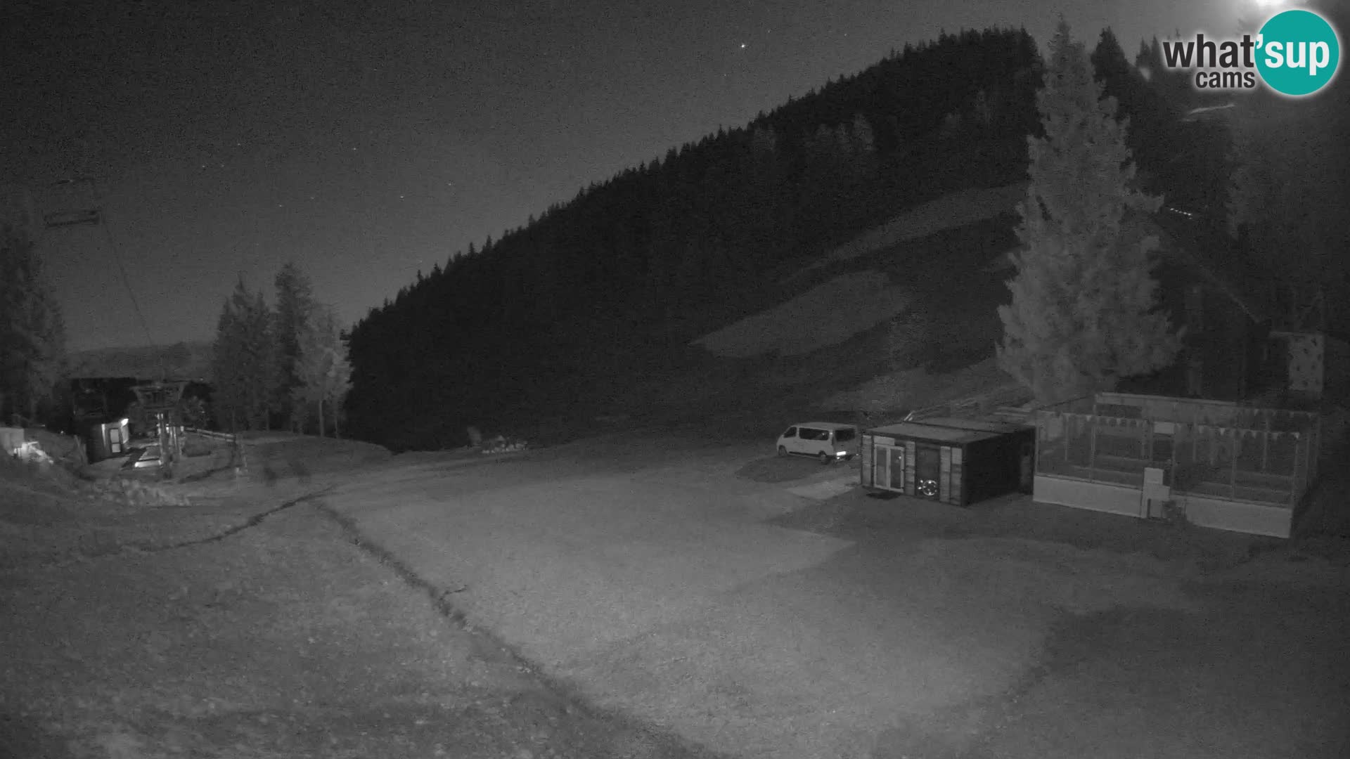 GOLTE Ski resort live webcam – view to Medvedjak – Slovenia