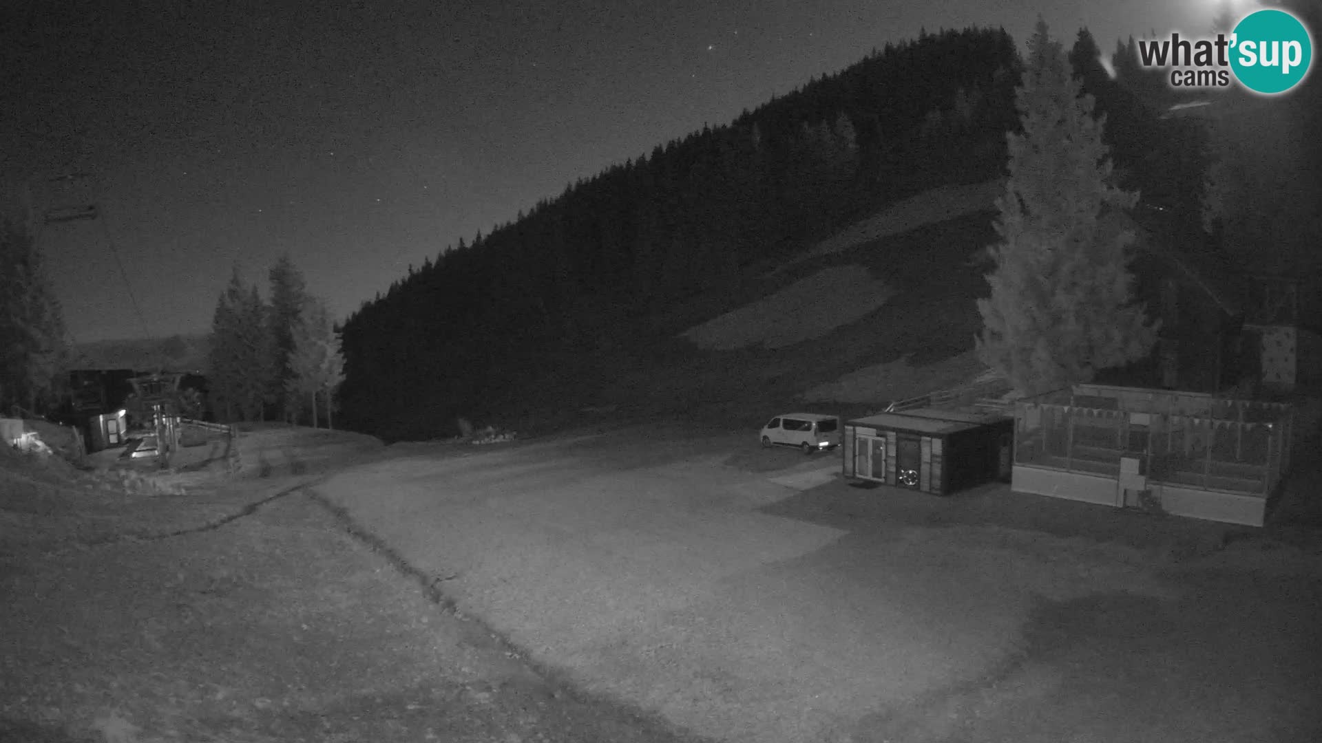 GOLTE skijalište web kamera – pogled na Medvedjak – Slovenija