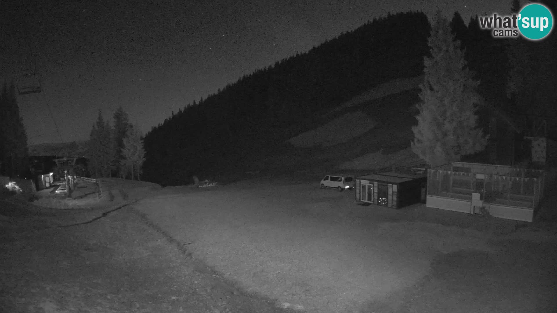 GOLTE skijalište web kamera – pogled na Medvedjak – Slovenija