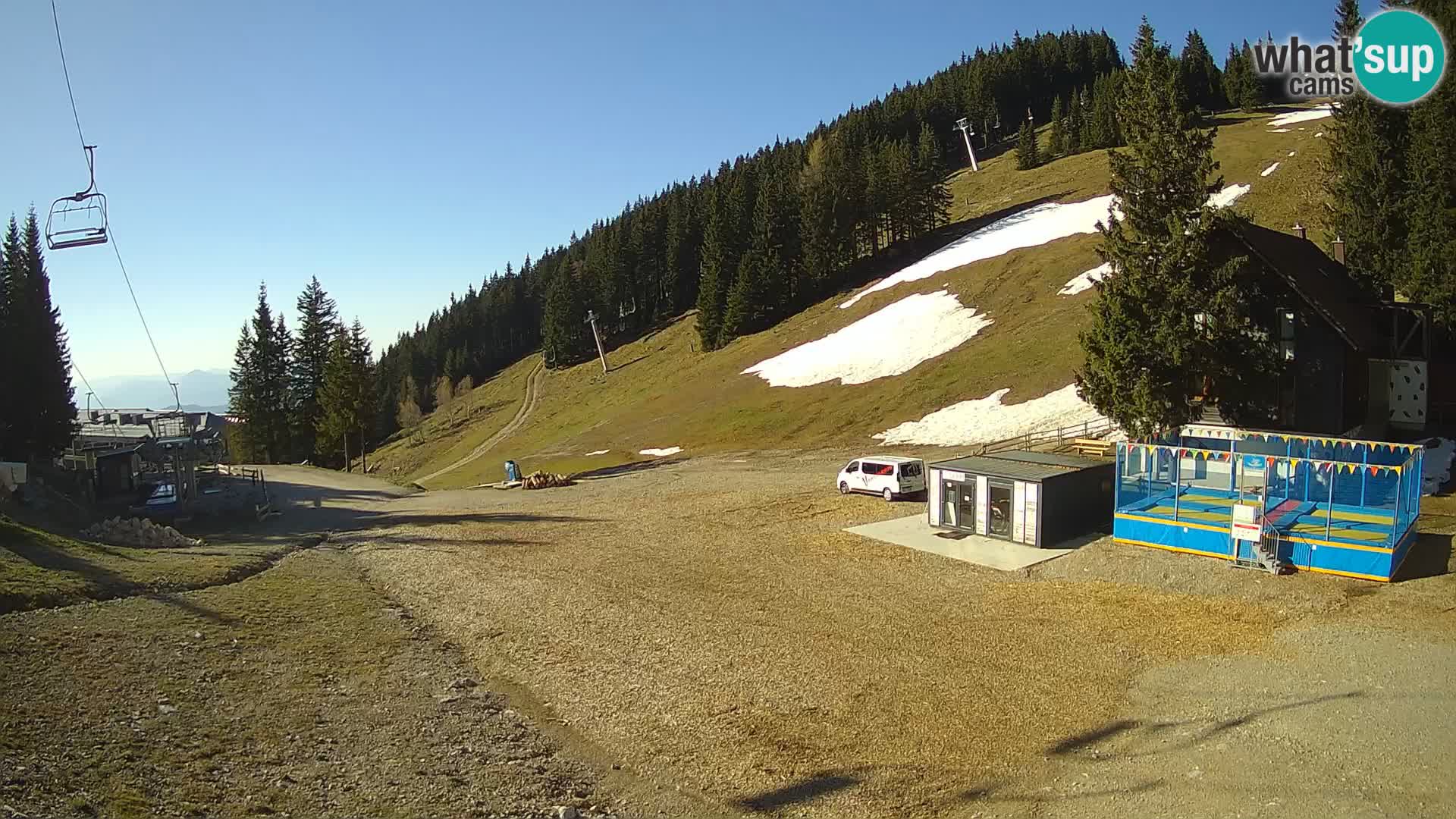 GOLTE stazione sciistica webcam – vista Medvedjak – Slovenia