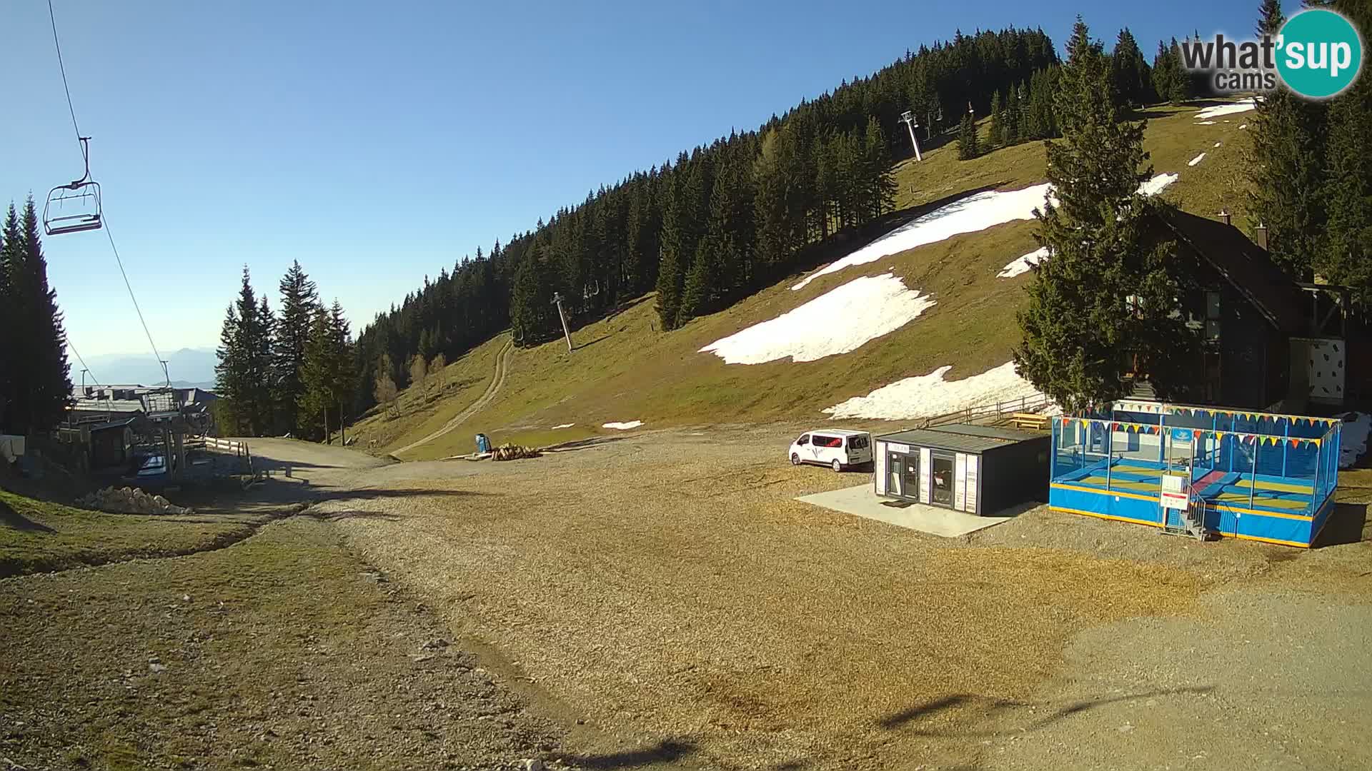 GOLTE stazione sciistica webcam – vista Medvedjak – Slovenia