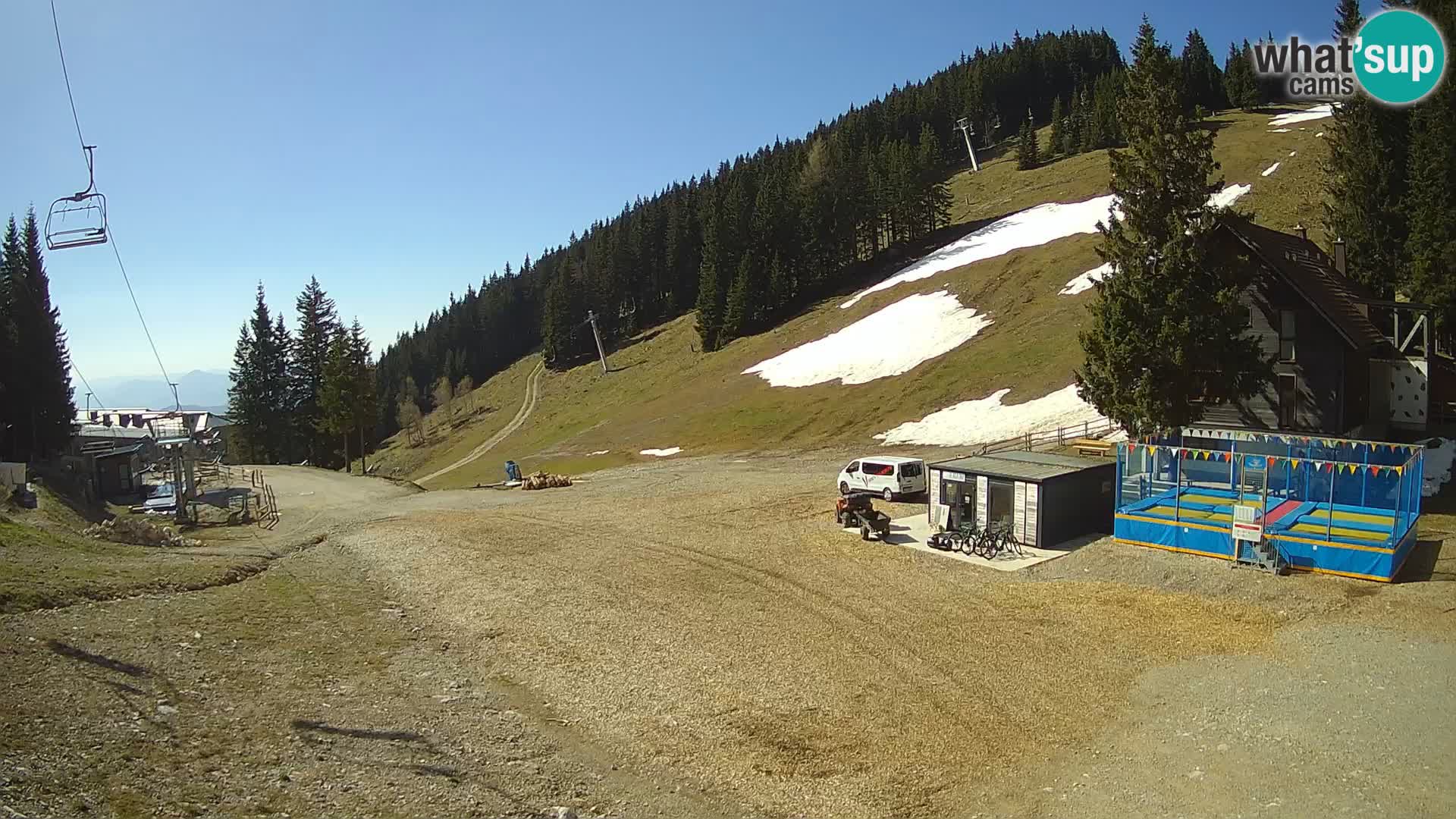 GOLTE Skigebiet webcam – Schöne Aussicht auf Medvedjak – Slowenien
