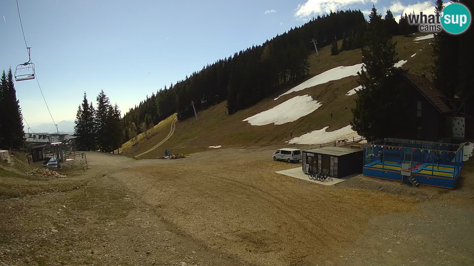 GOLTE Skigebiet webcam – Schöne Aussicht auf Medvedjak – Slowenien