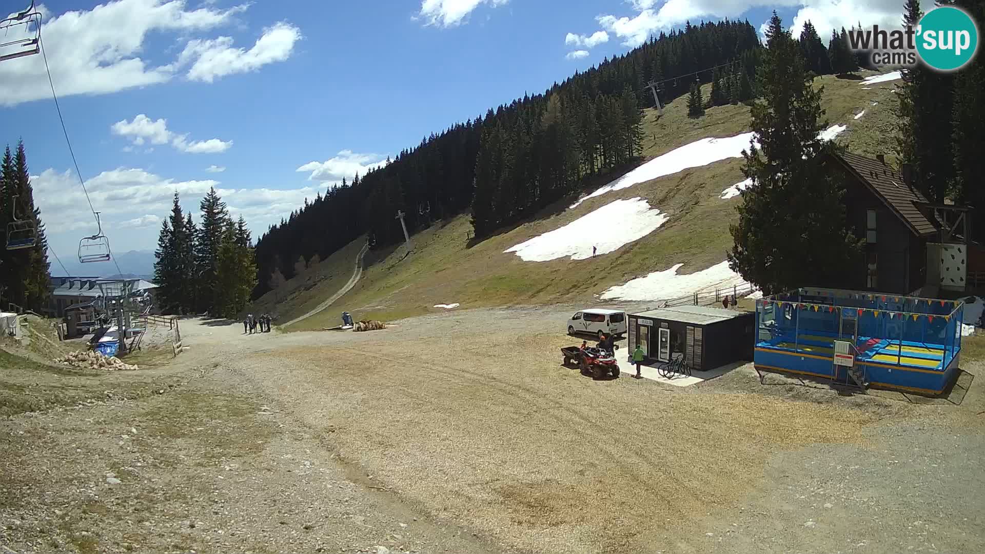 GOLTE Skigebiet webcam – Schöne Aussicht auf Medvedjak – Slowenien