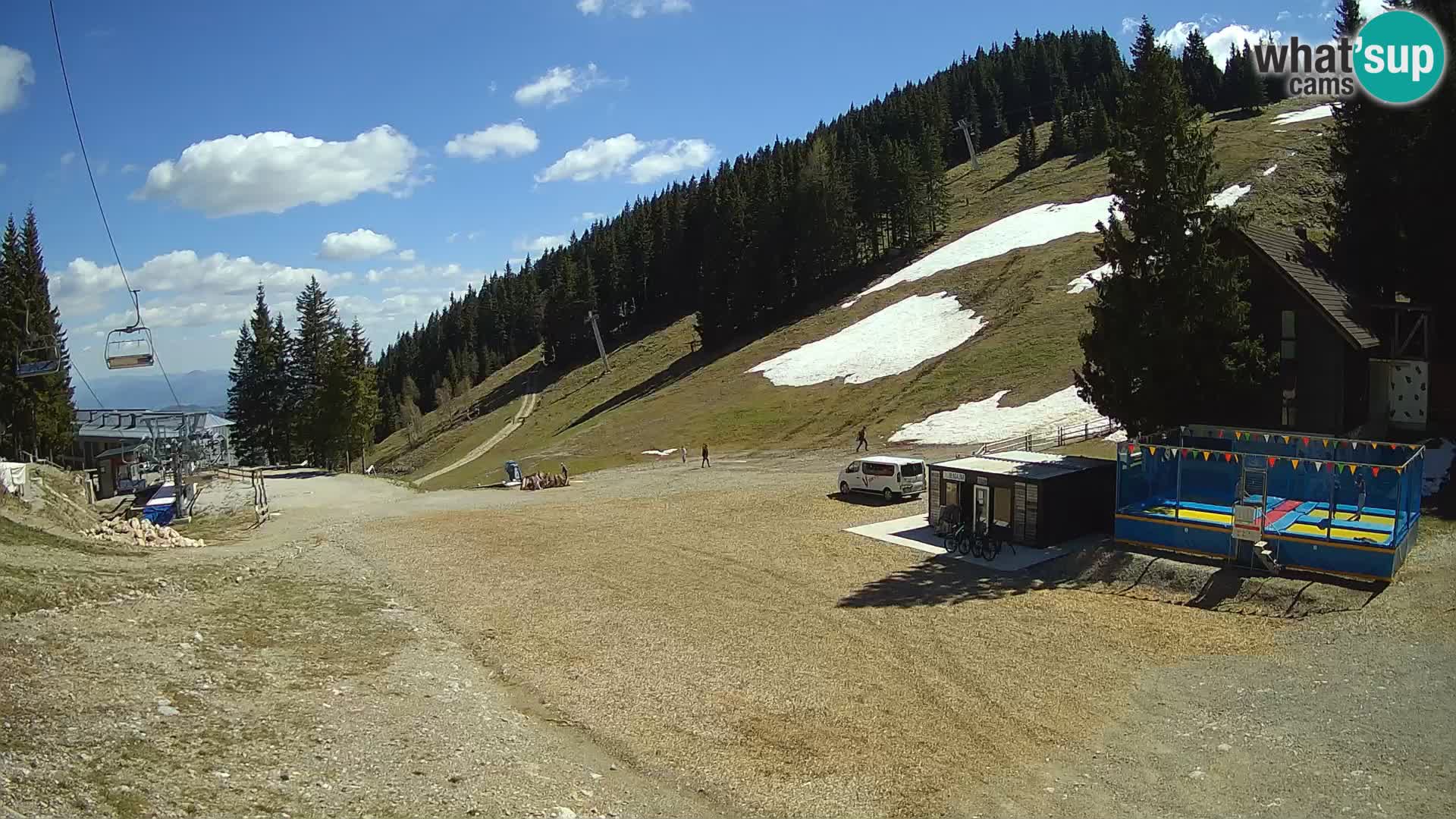 GOLTE Skigebiet webcam – Schöne Aussicht auf Medvedjak – Slowenien