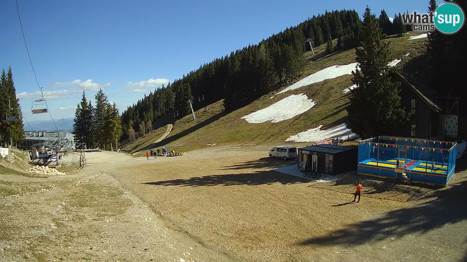 GOLTE Skigebiet webcam – Schöne Aussicht auf Medvedjak – Slowenien