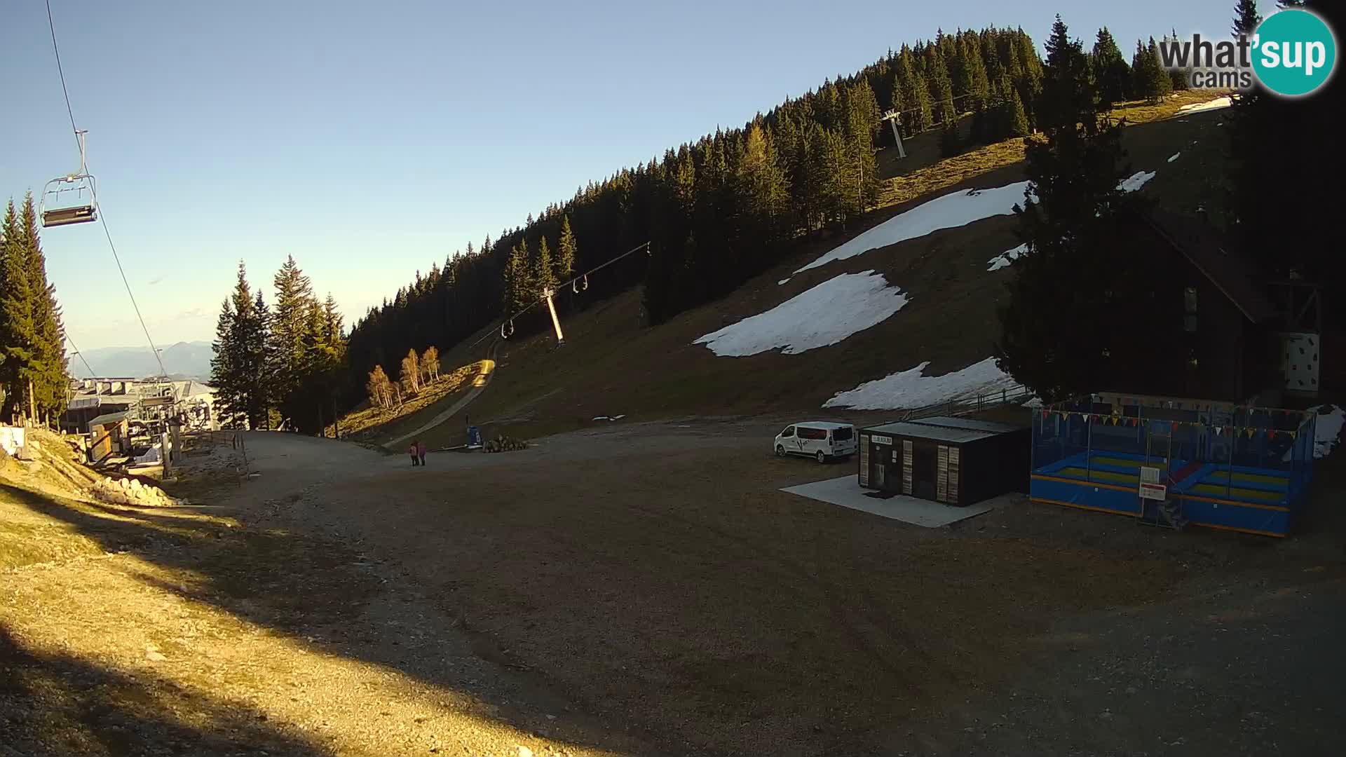 GOLTE Skigebiet webcam – Schöne Aussicht auf Medvedjak – Slowenien