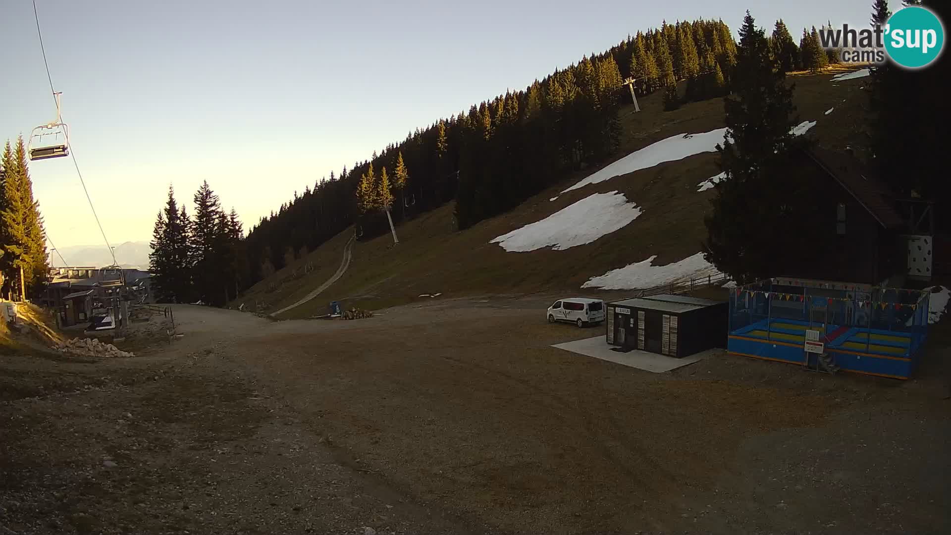 GOLTE Skigebiet webcam – Schöne Aussicht auf Medvedjak – Slowenien