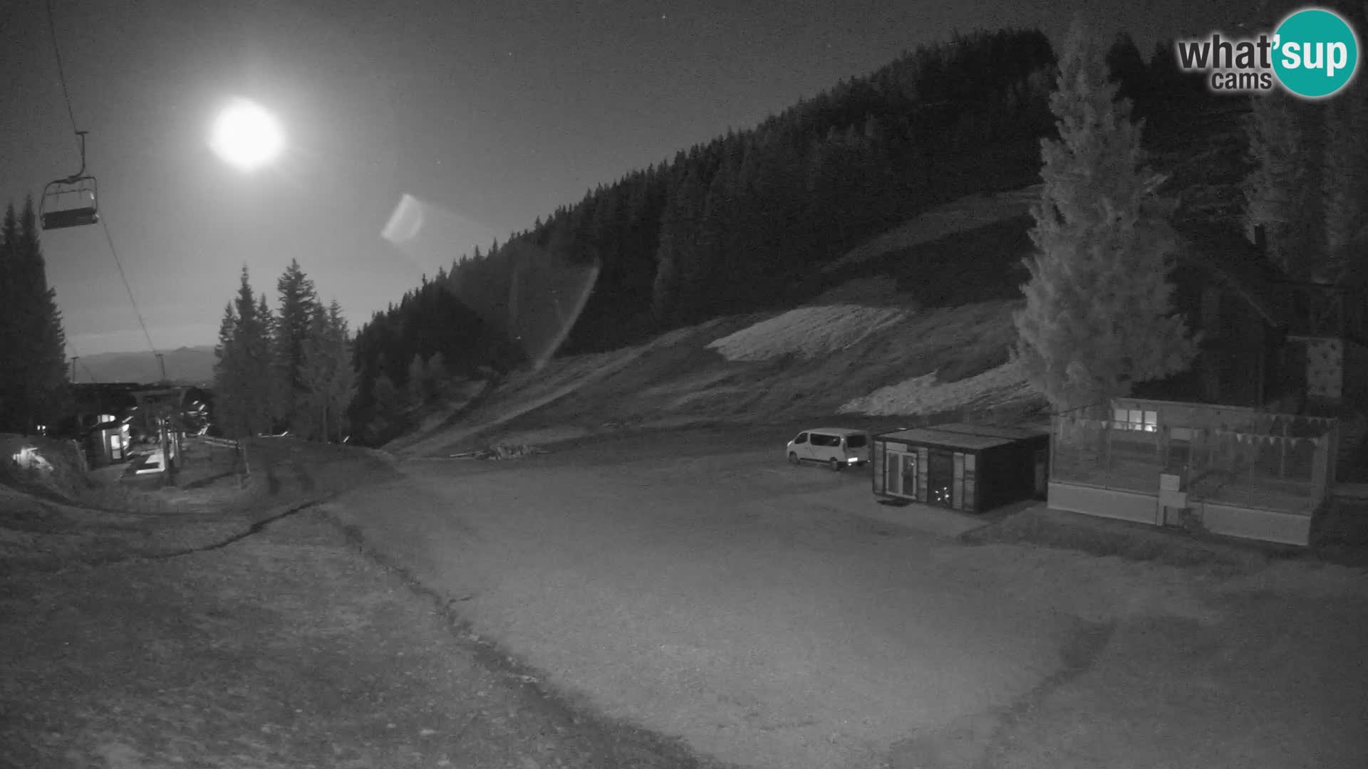 GOLTE skijalište web kamera – pogled na Medvedjak – Slovenija