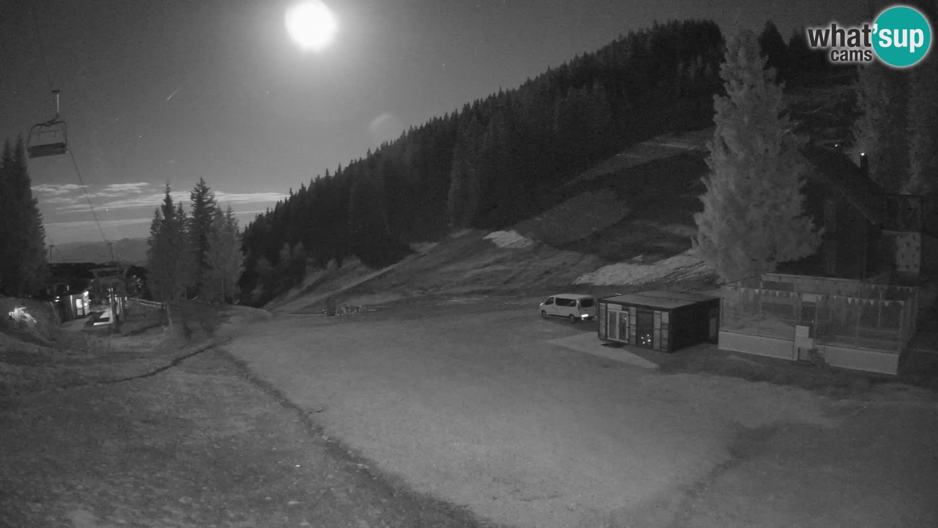 GOLTE Ski resort live webcam – view to Medvedjak – Slovenia