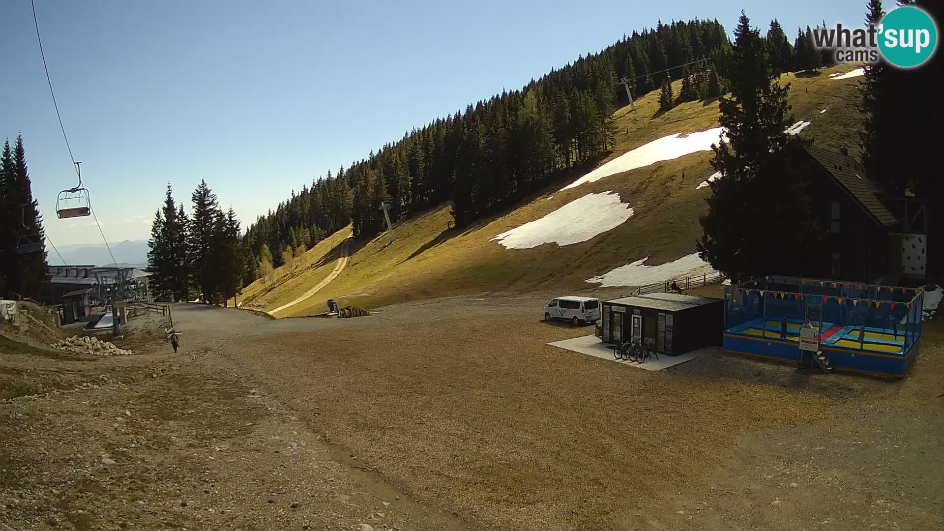 GOLTE stazione sciistica webcam – vista Medvedjak – Slovenia