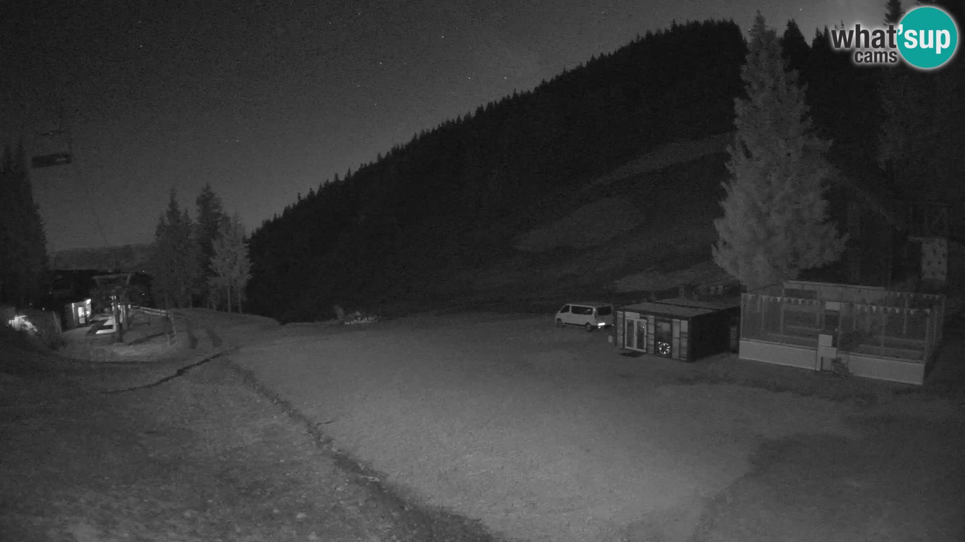GOLTE Ski resort live webcam – view to Medvedjak – Slovenia