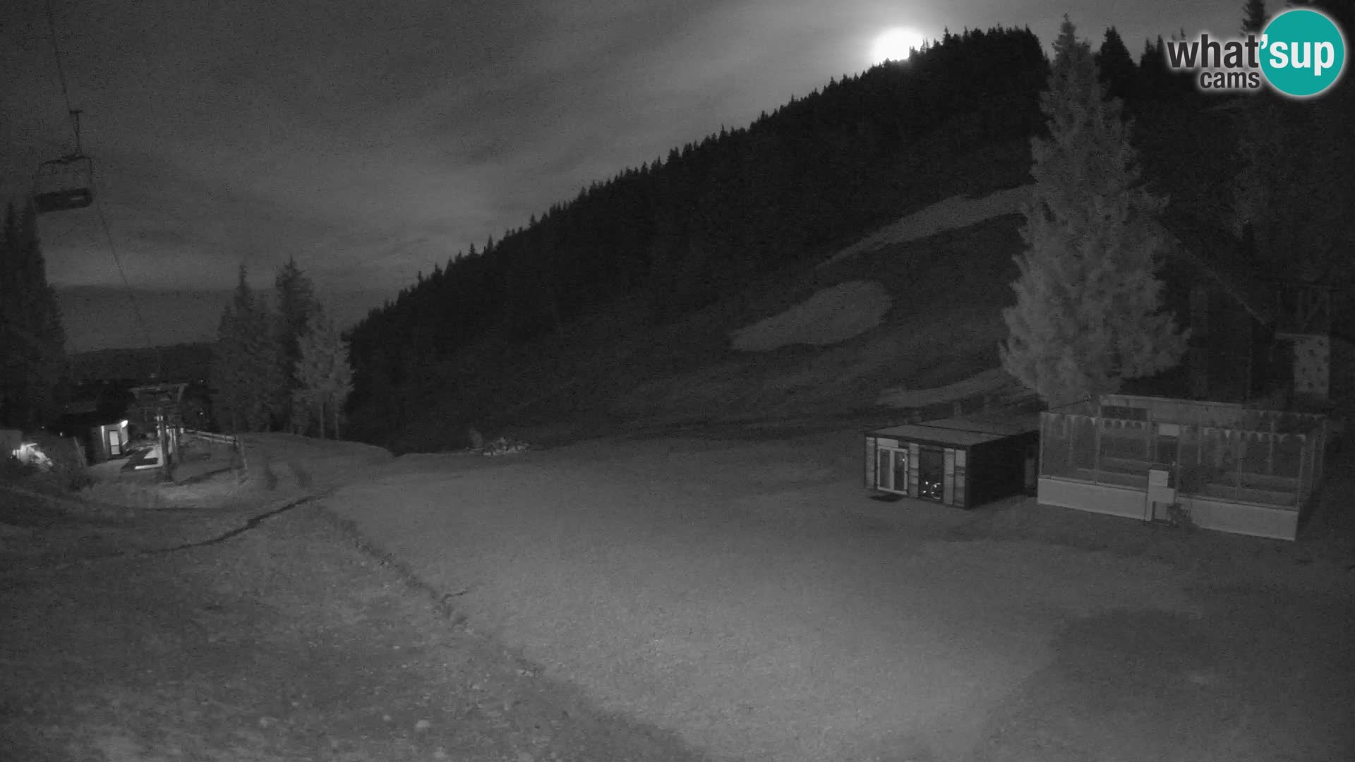 GOLTE Ski resort live webcam – view to Medvedjak – Slovenia