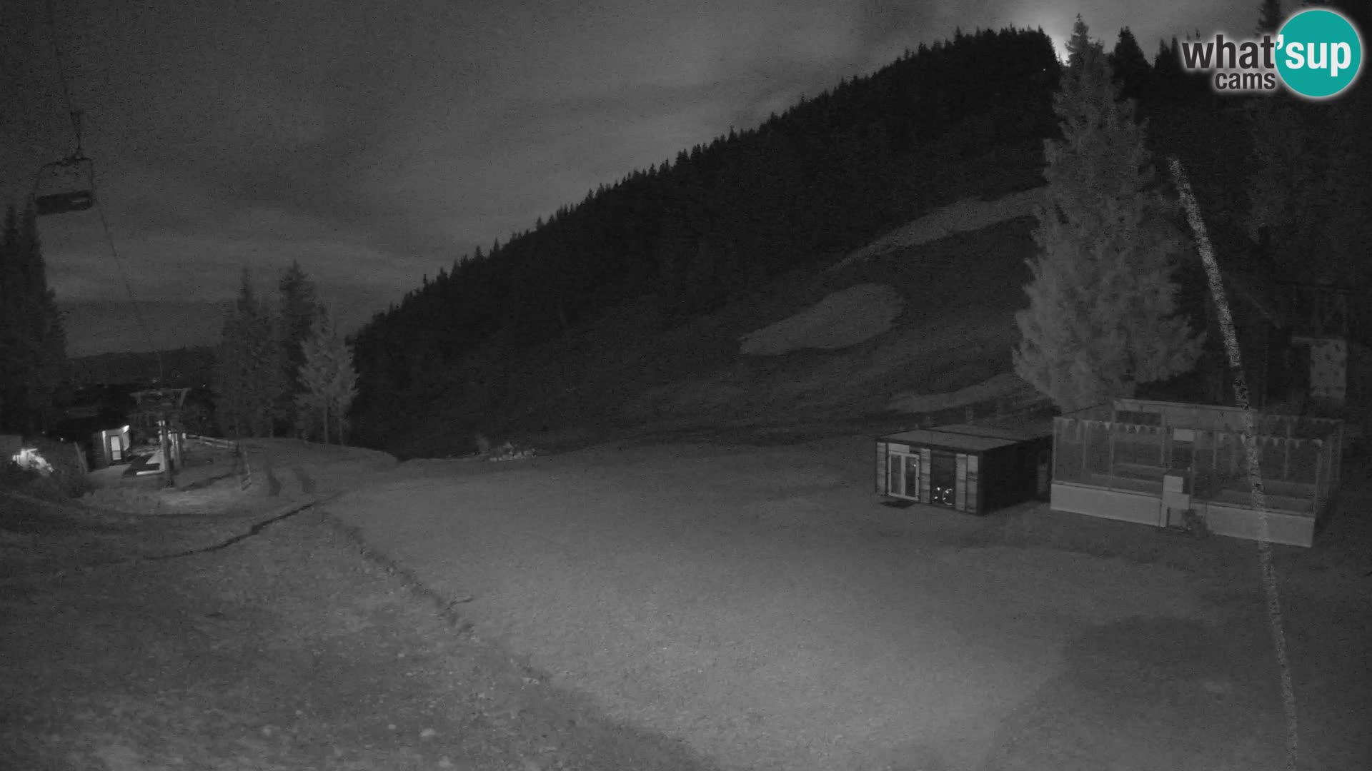 Cámara web en vivo de la estación de esquí GOLTE – vista a Medvedjak – Eslovenia