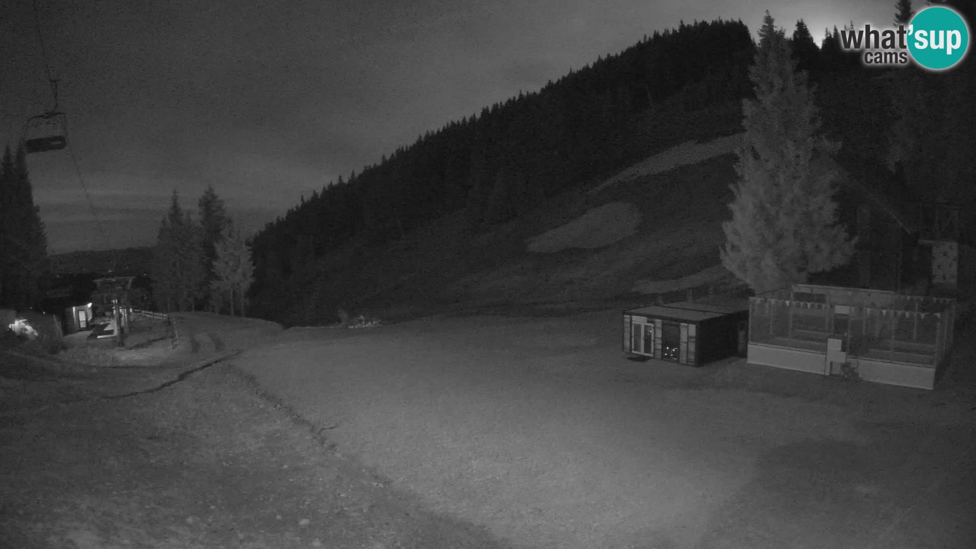 GOLTE Ski resort live webcam – view to Medvedjak – Slovenia