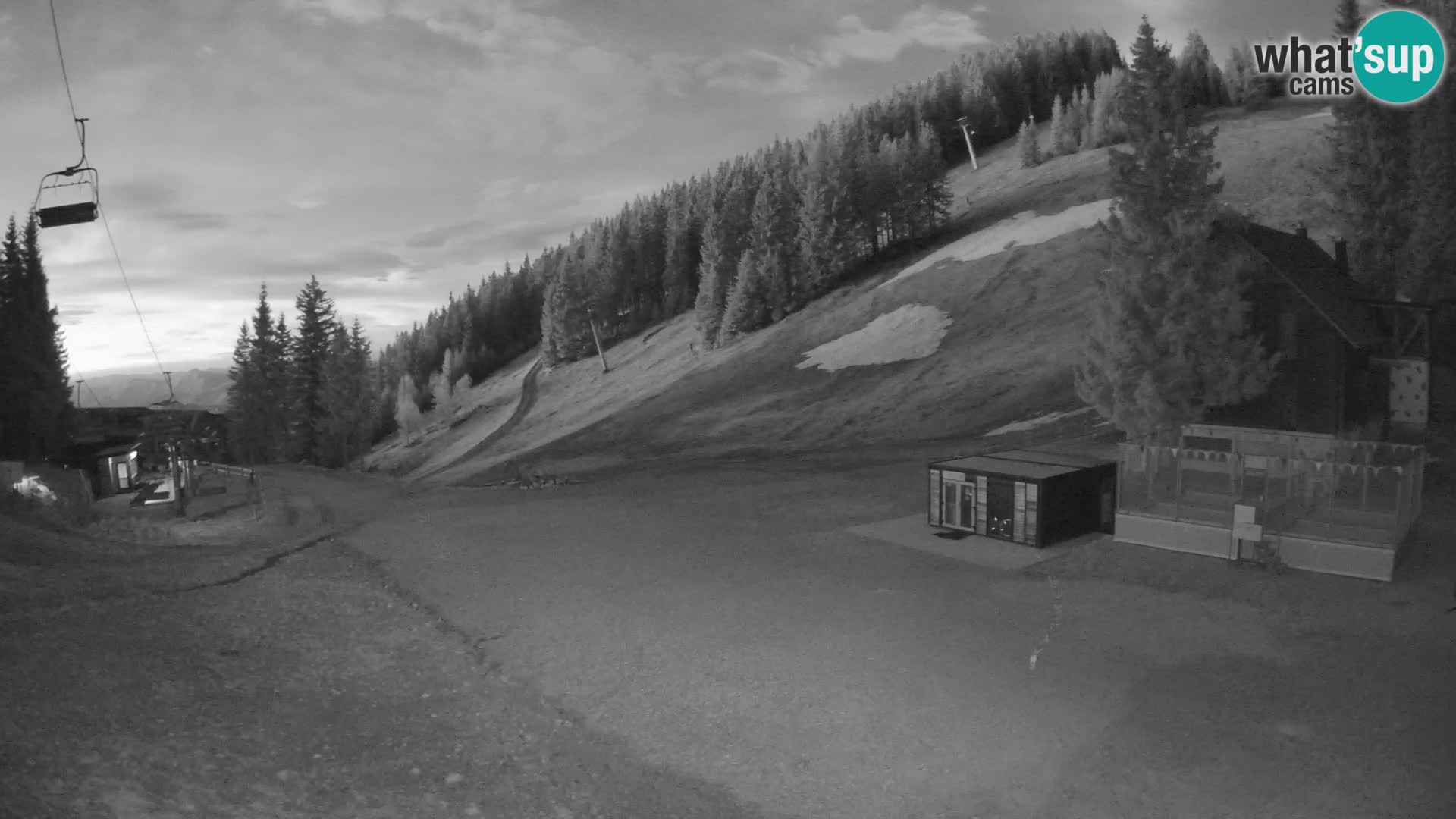 GOLTE Ski resort live webcam – view to Medvedjak – Slovenia