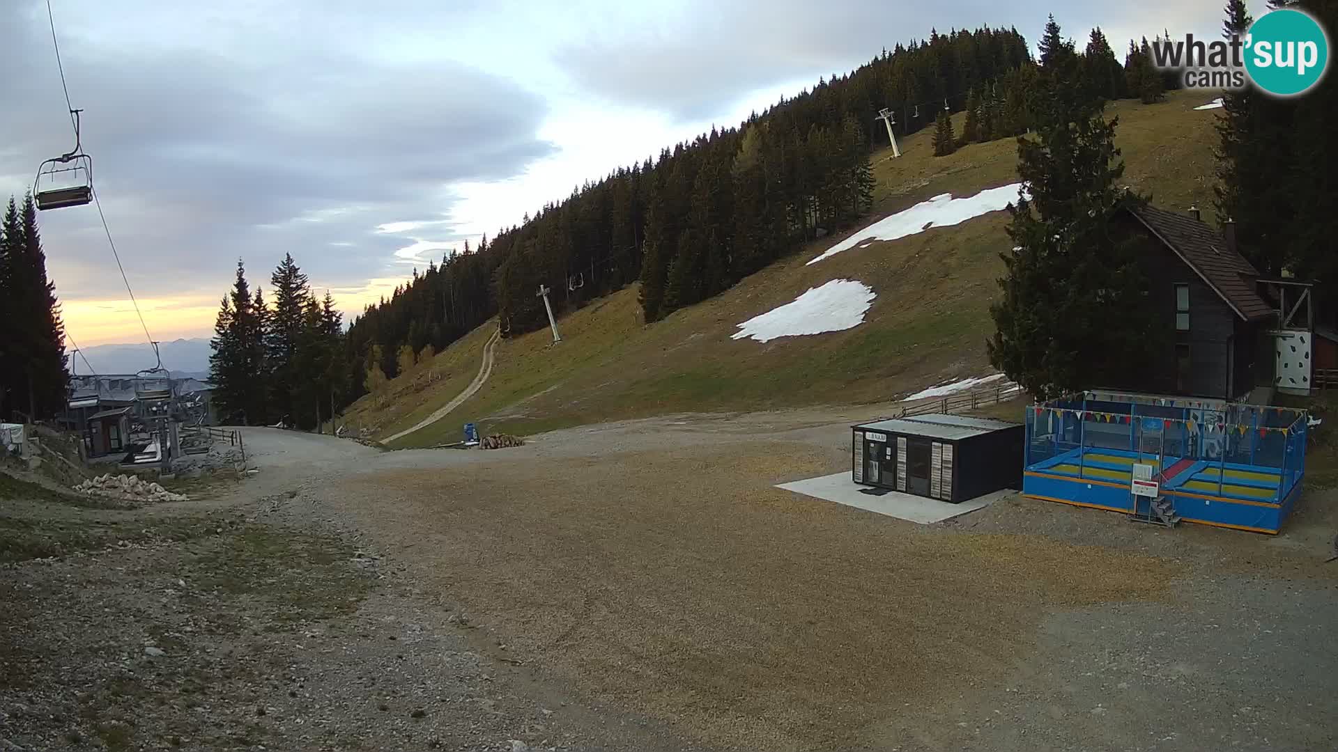 Webcam en direct de la station de ski de GOLTE – vue sur Medvedjak – Slovénie