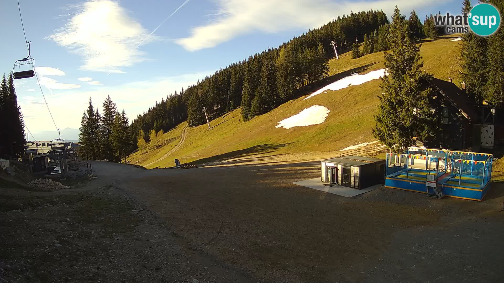 GOLTE stazione sciistica webcam – vista Medvedjak – Slovenia