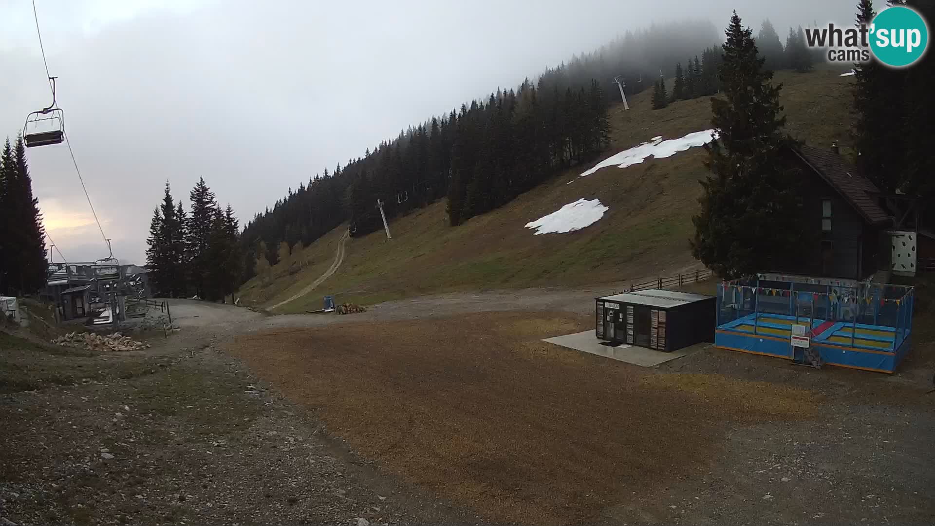 Webcam en direct de la station de ski de GOLTE – vue sur Medvedjak – Slovénie
