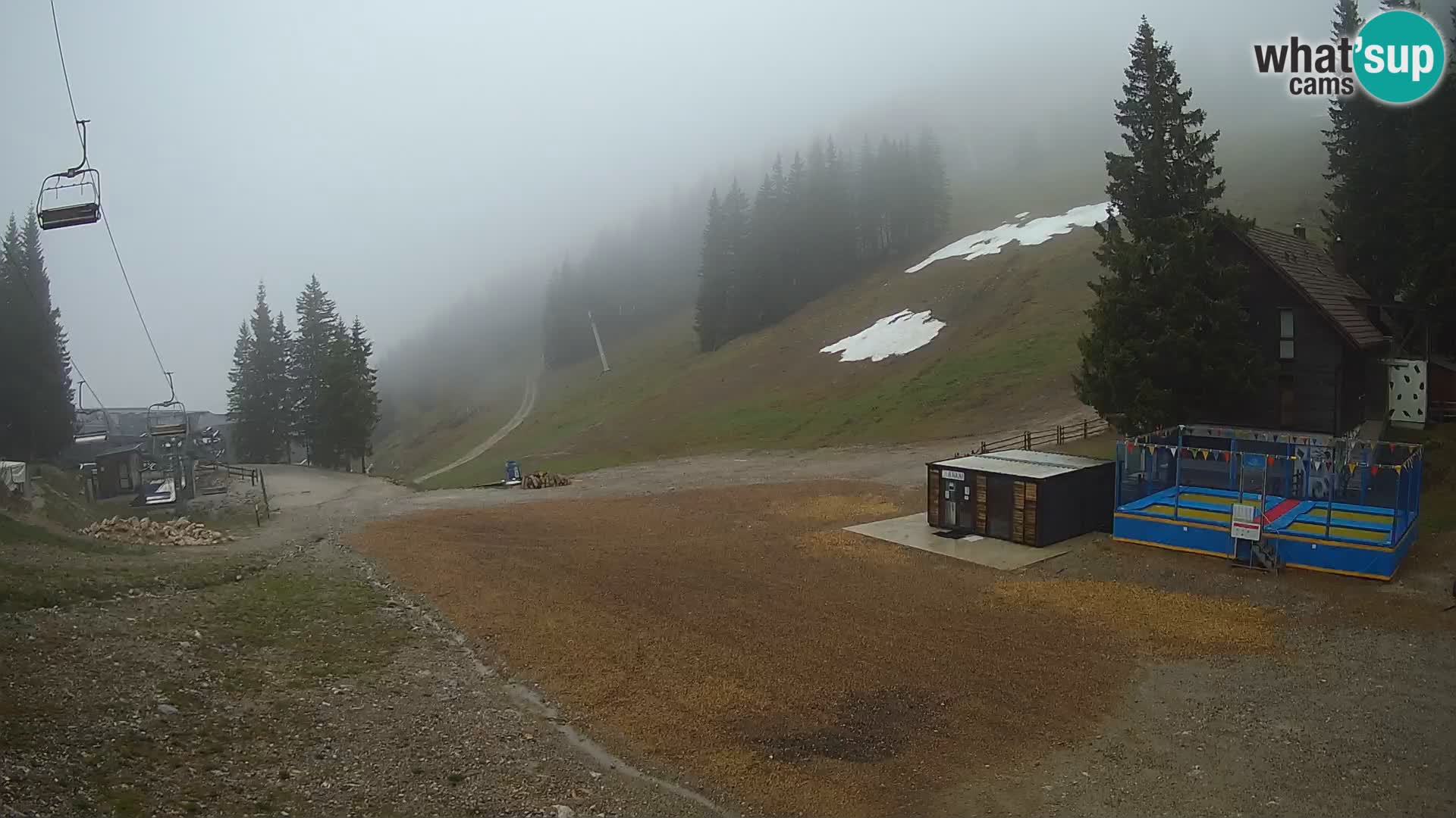 Webcam en direct de la station de ski de GOLTE – vue sur Medvedjak – Slovénie