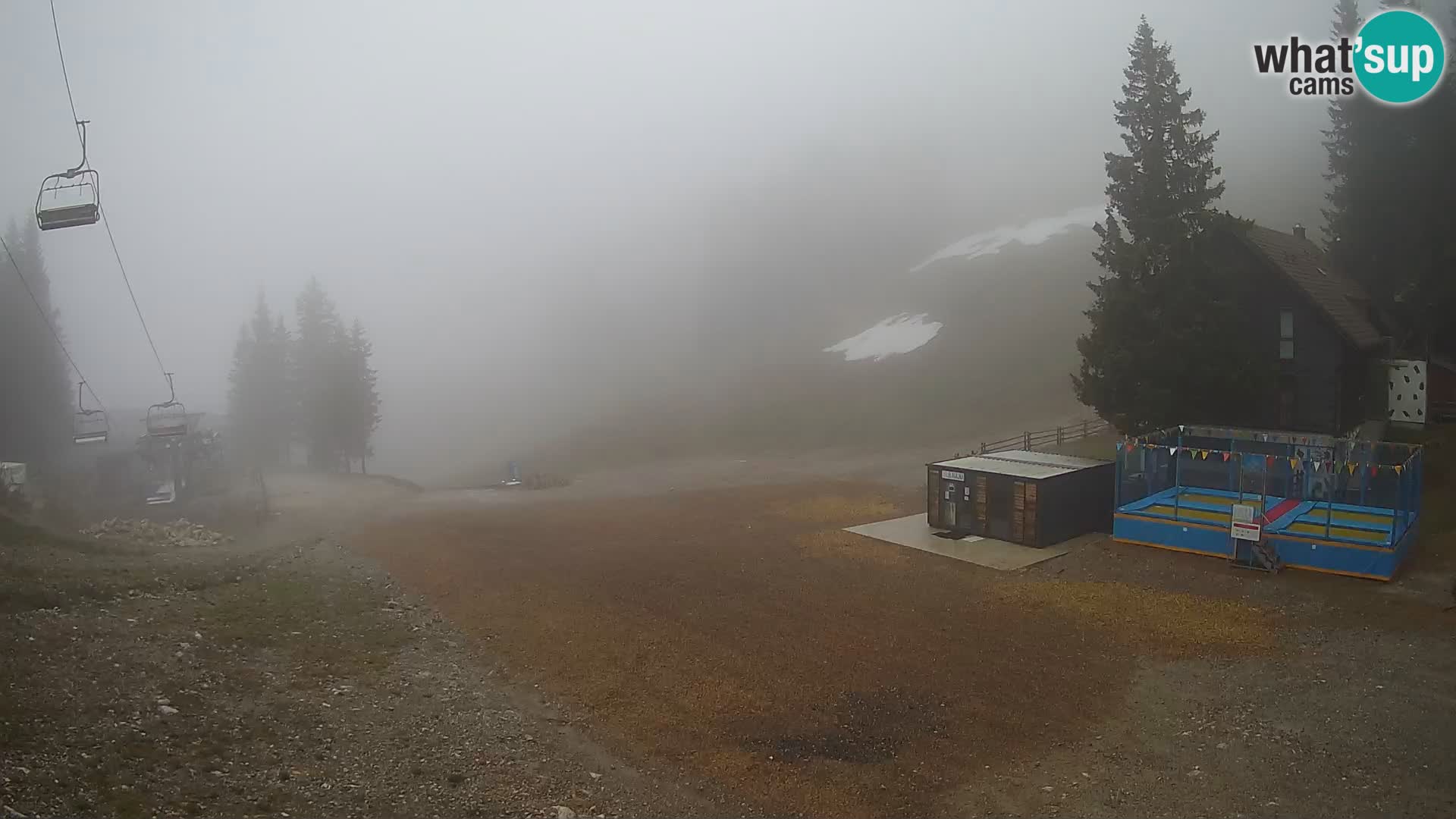 GOLTE Ski resort live webcam – view to Medvedjak – Slovenia