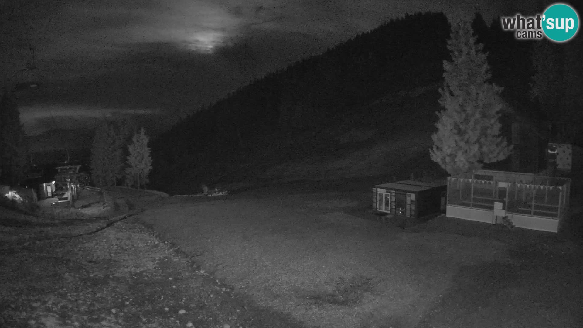 Cámara web en vivo de la estación de esquí GOLTE – vista a Medvedjak – Eslovenia
