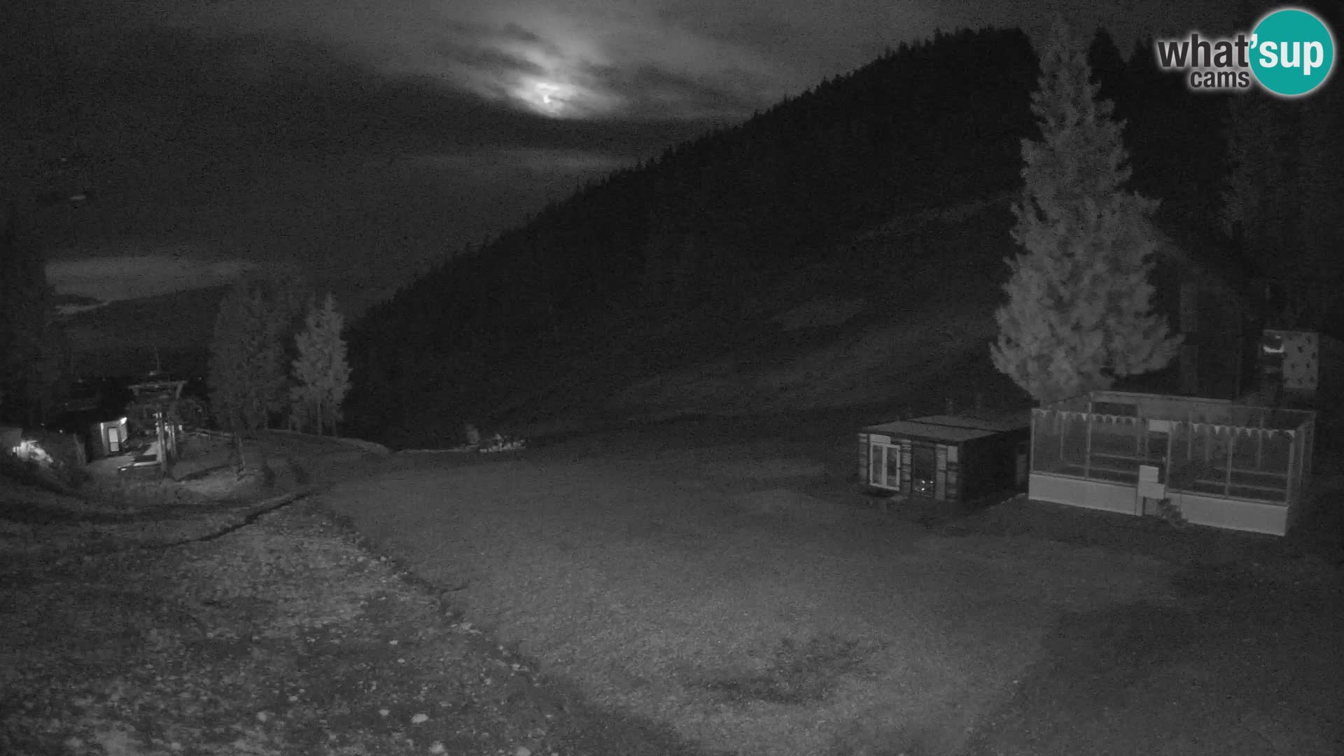 GOLTE Ski resort live webcam – view to Medvedjak – Slovenia